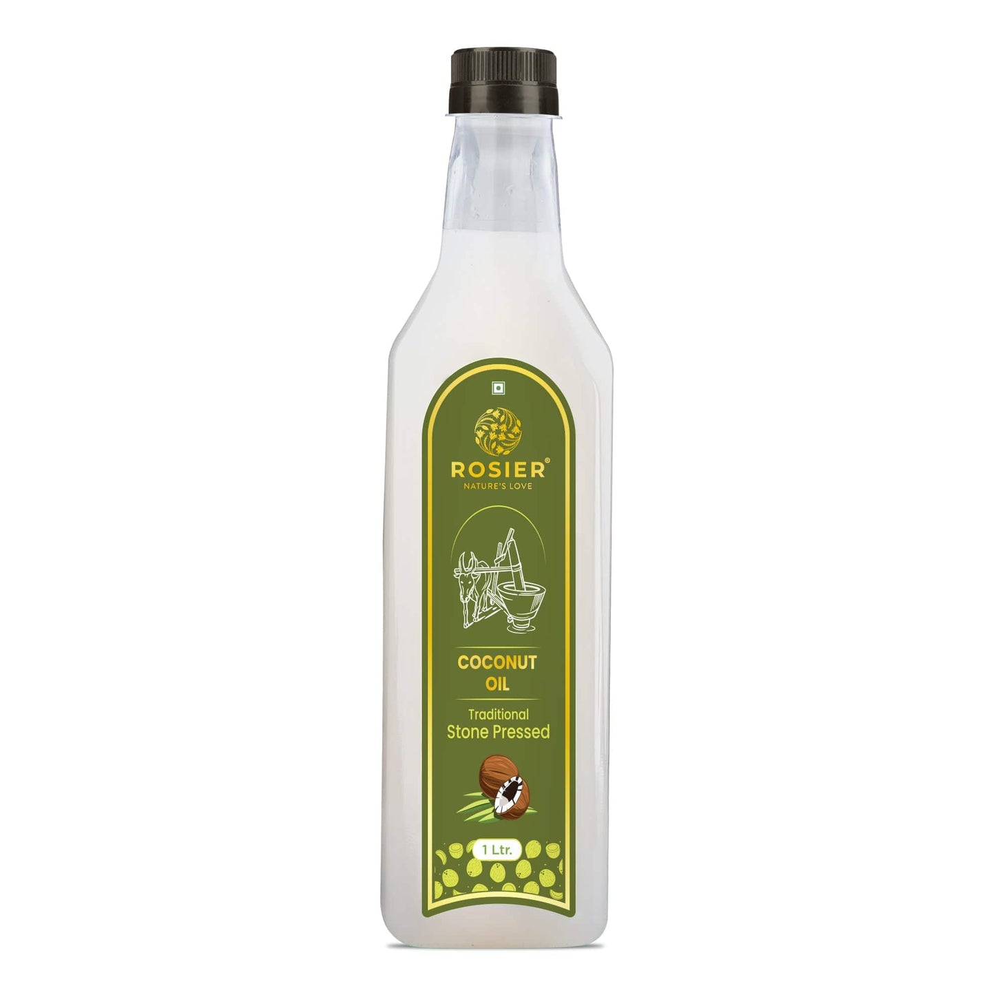 Rosier Foods Stone Pressed Virgin Coconut Oil 1000 ML (PET BOTTLE)