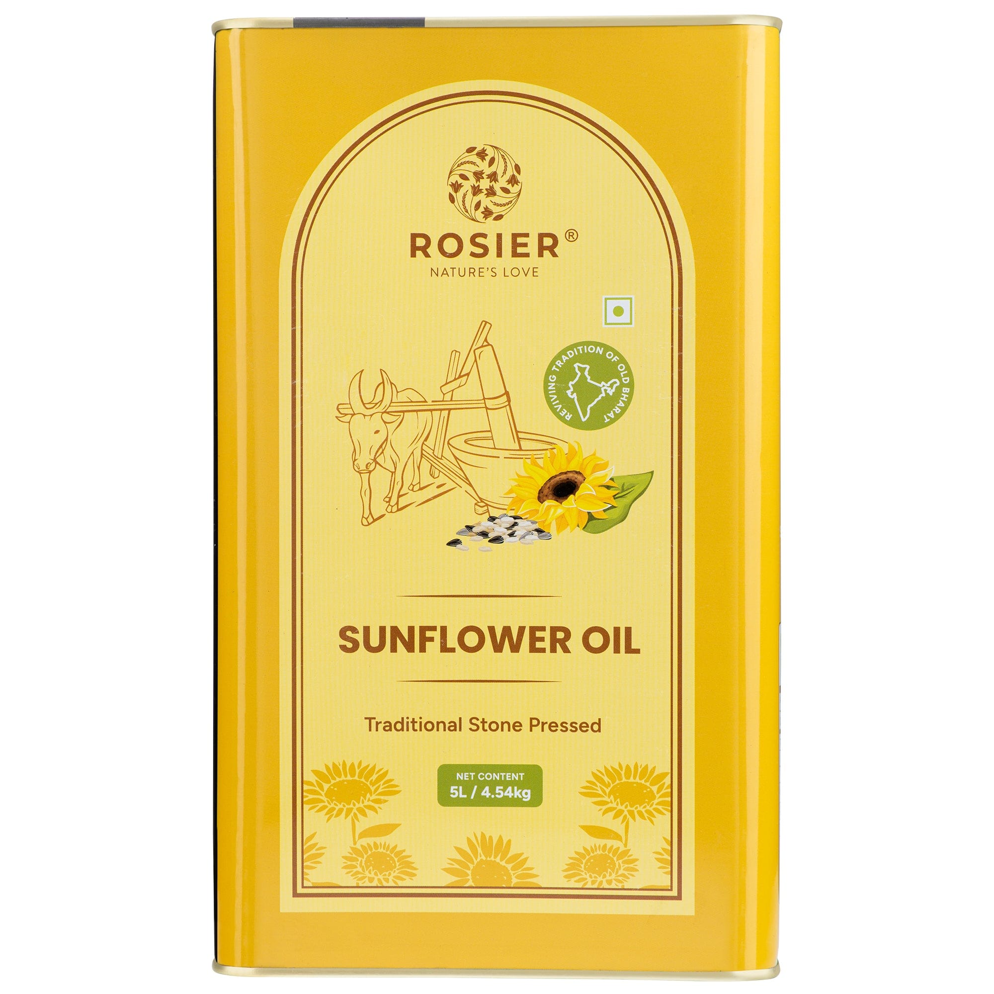 Rosier Foods Stone Pressed Sunflower Oil