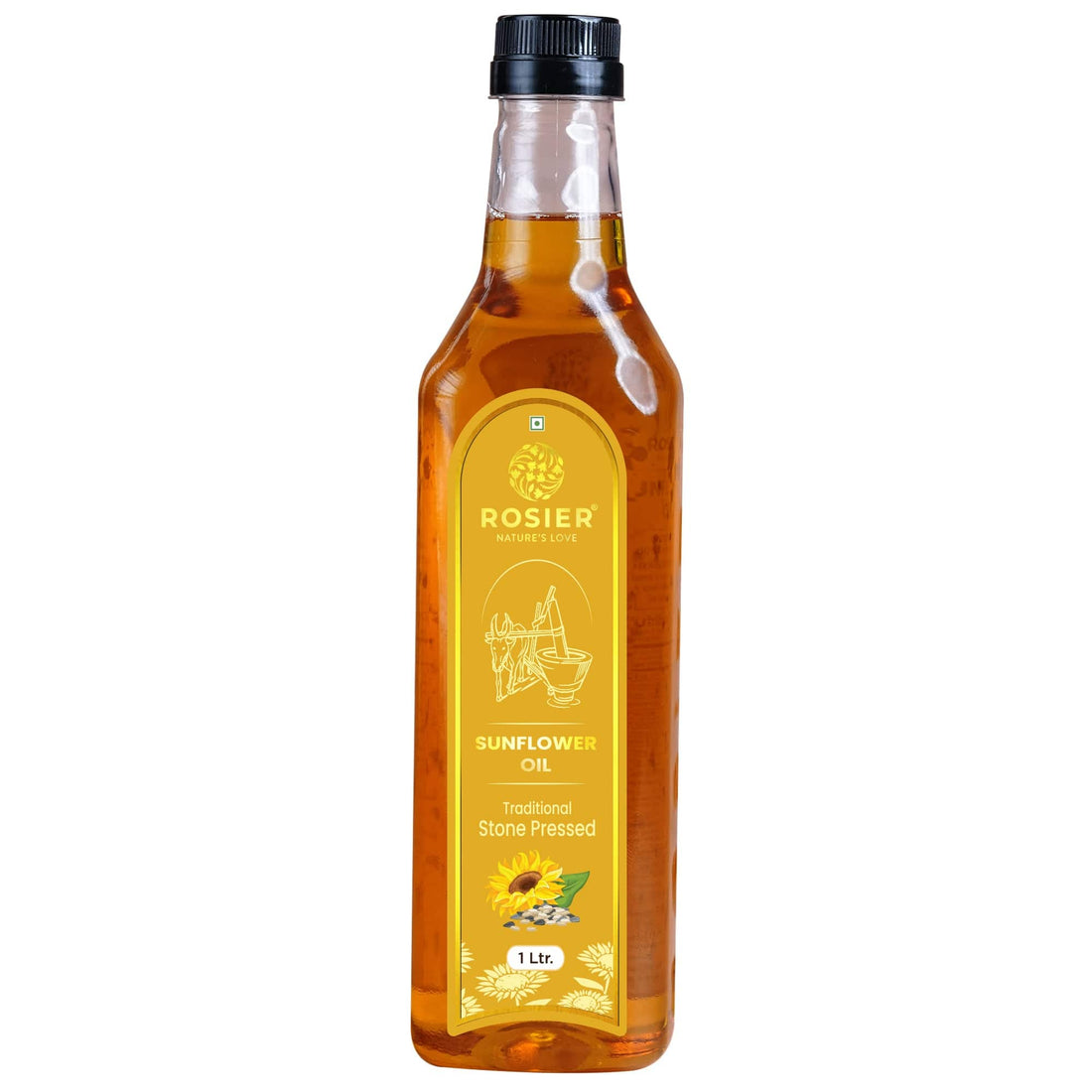 Rosier Foods Stone Pressed Sunflower Oil 1000 ML (PET Bottle)