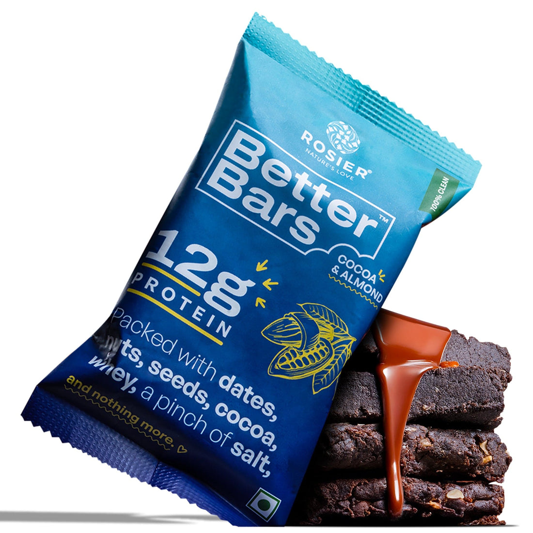 Rosier Foods Better Bars Cocoa & Almond