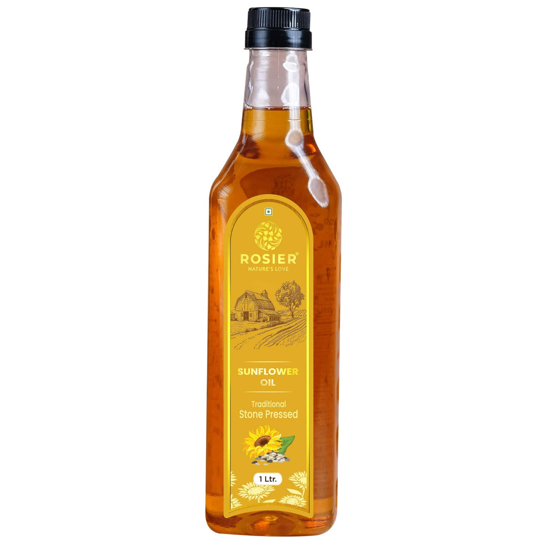 Rosier Foods Stone Pressed Sunflower Oil 1000 ML (PET Bottle)