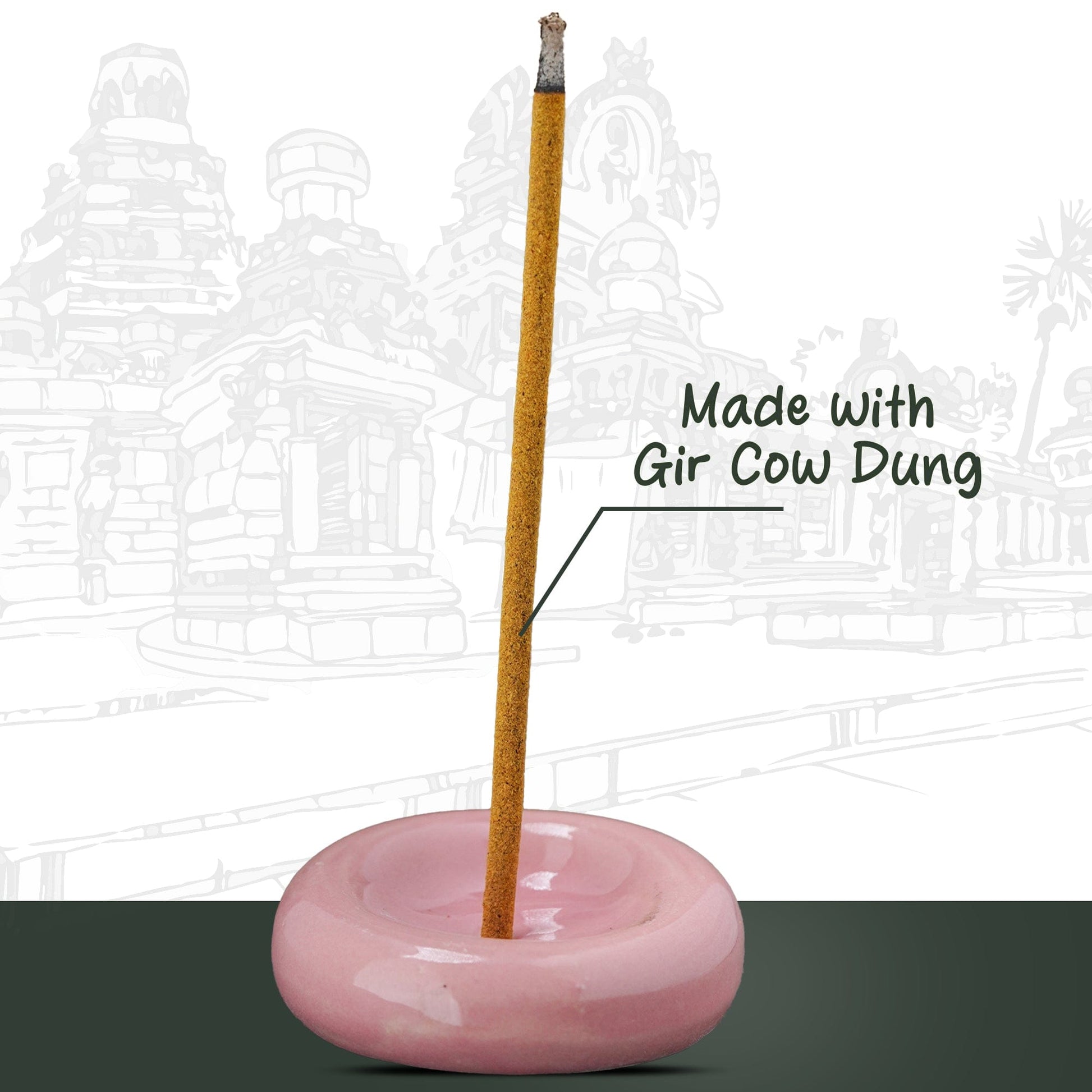 Rosier Foods Sraddha White Musk Dhoop Incense Sticks