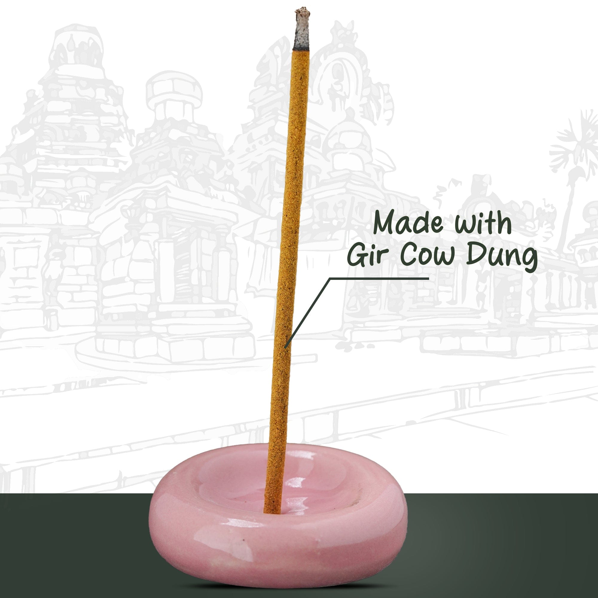 Rosier Foods Sraddha White Musk Dhoop Incense Sticks