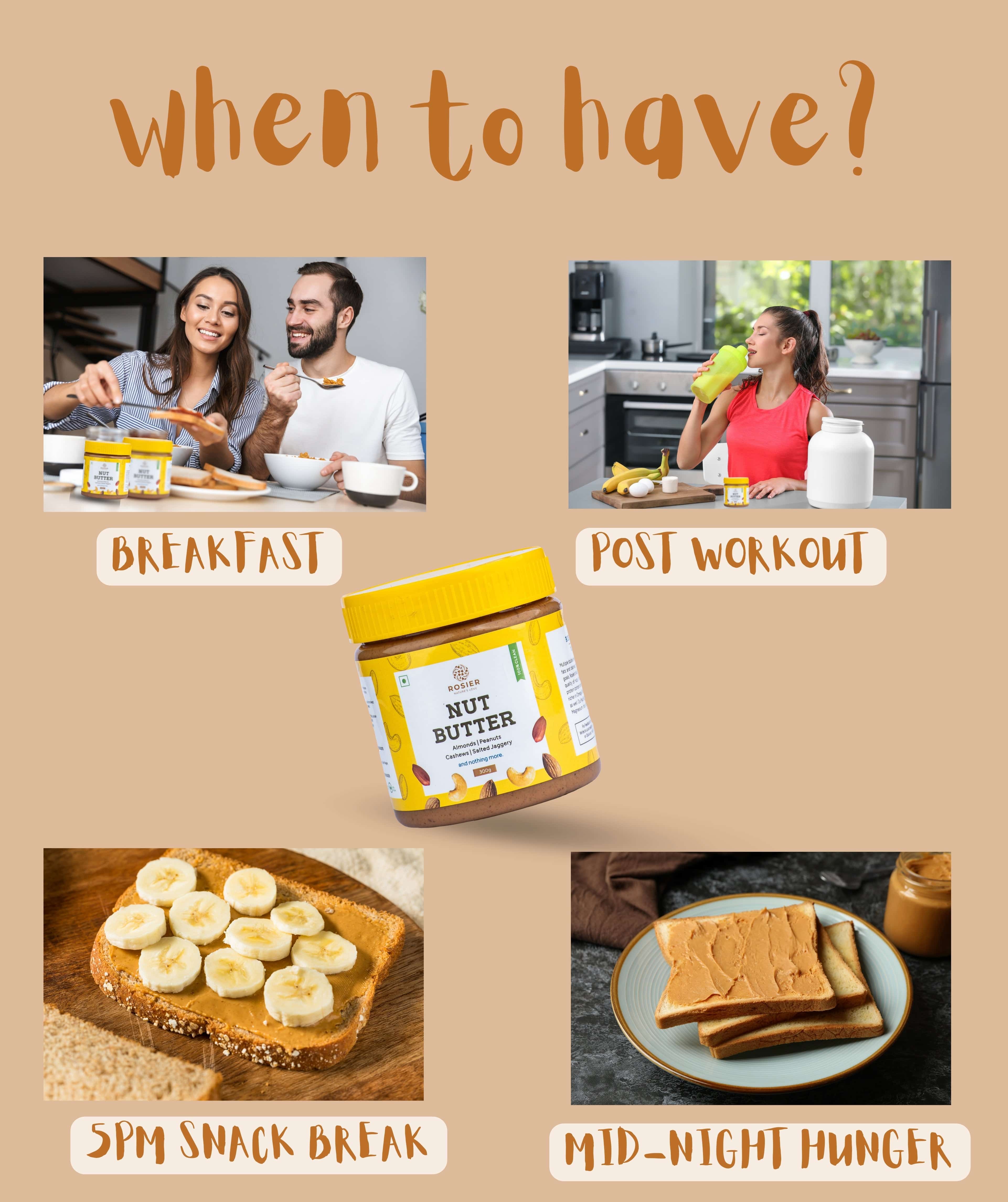 Rosier Foods Nut Butter 300g
