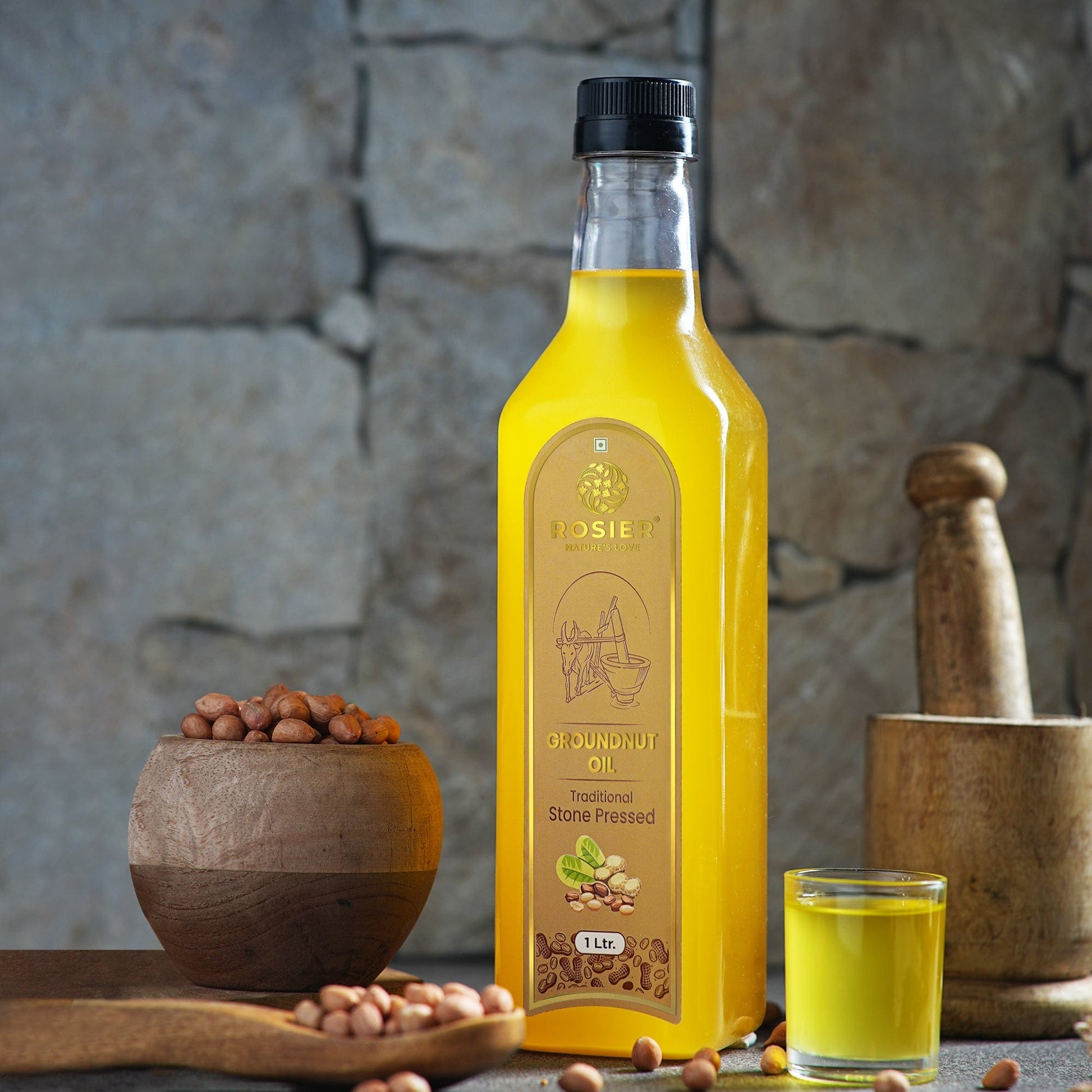 Rosier Foods Stone Pressed Groundnut Oil