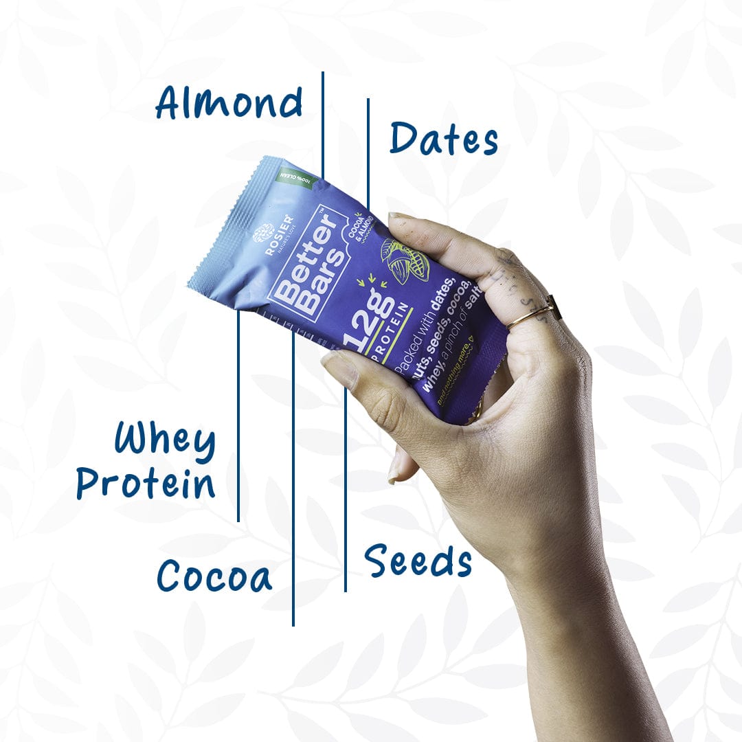 Rosier Foods Better Bars Cocoa & Almond