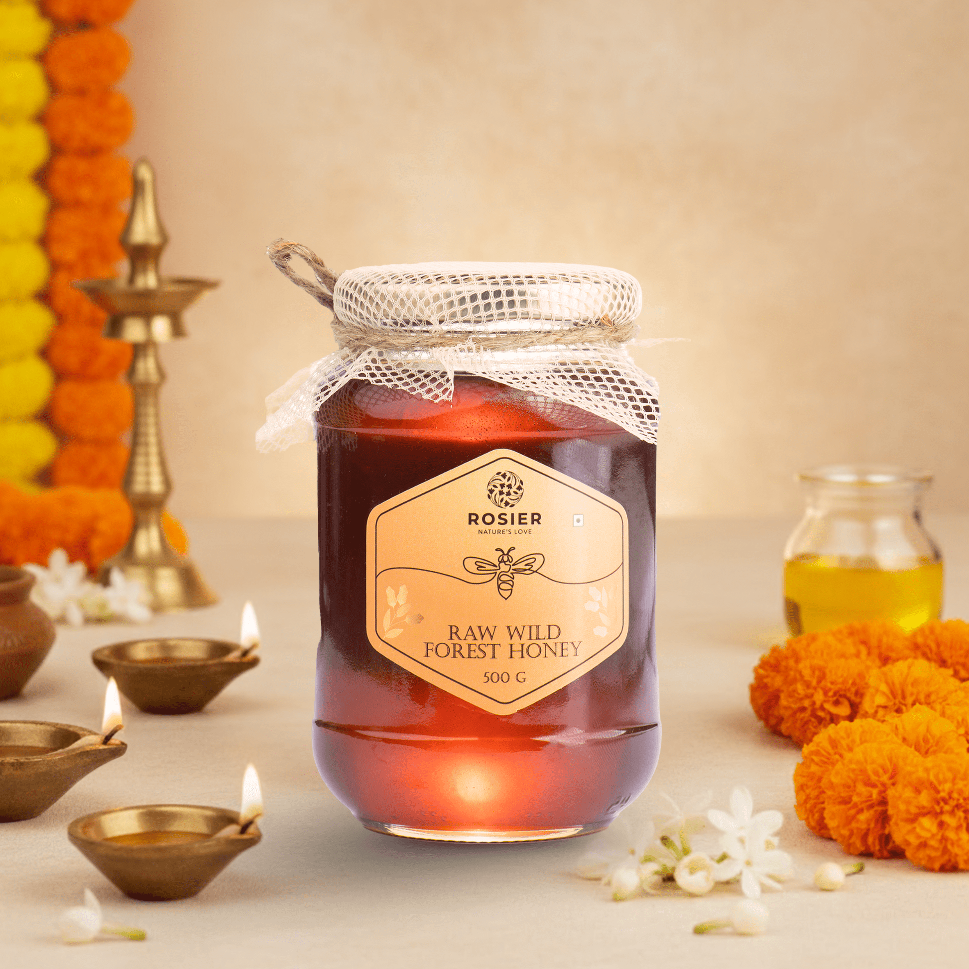 Rosier Foods Wild Forest Honey 500g
