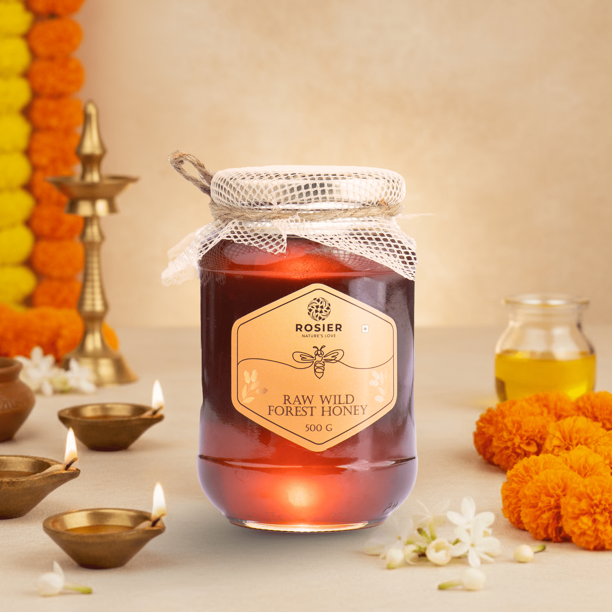 Rosier Foods Wild Forest Honey 500g