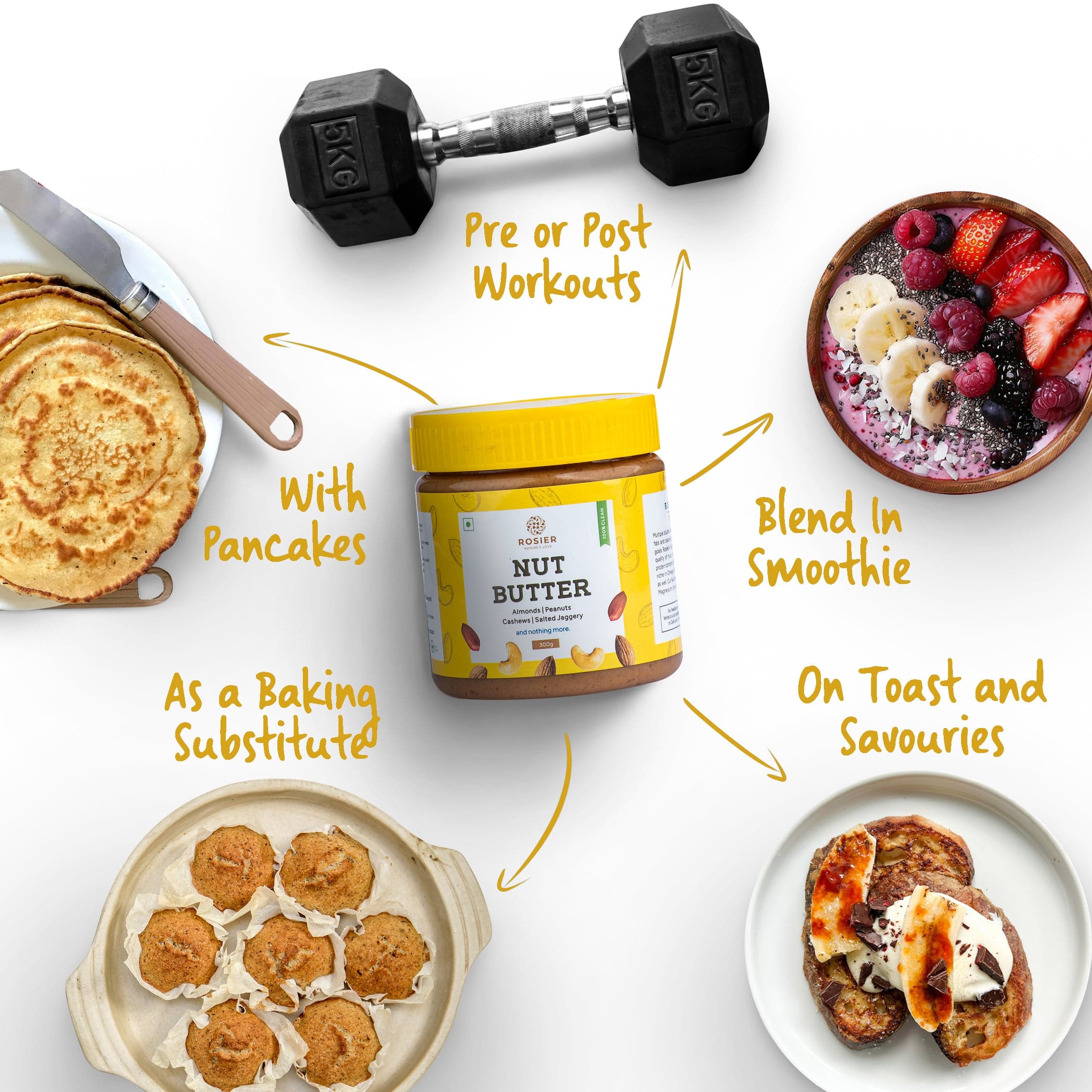 Rosier Foods Nut Butter 300g