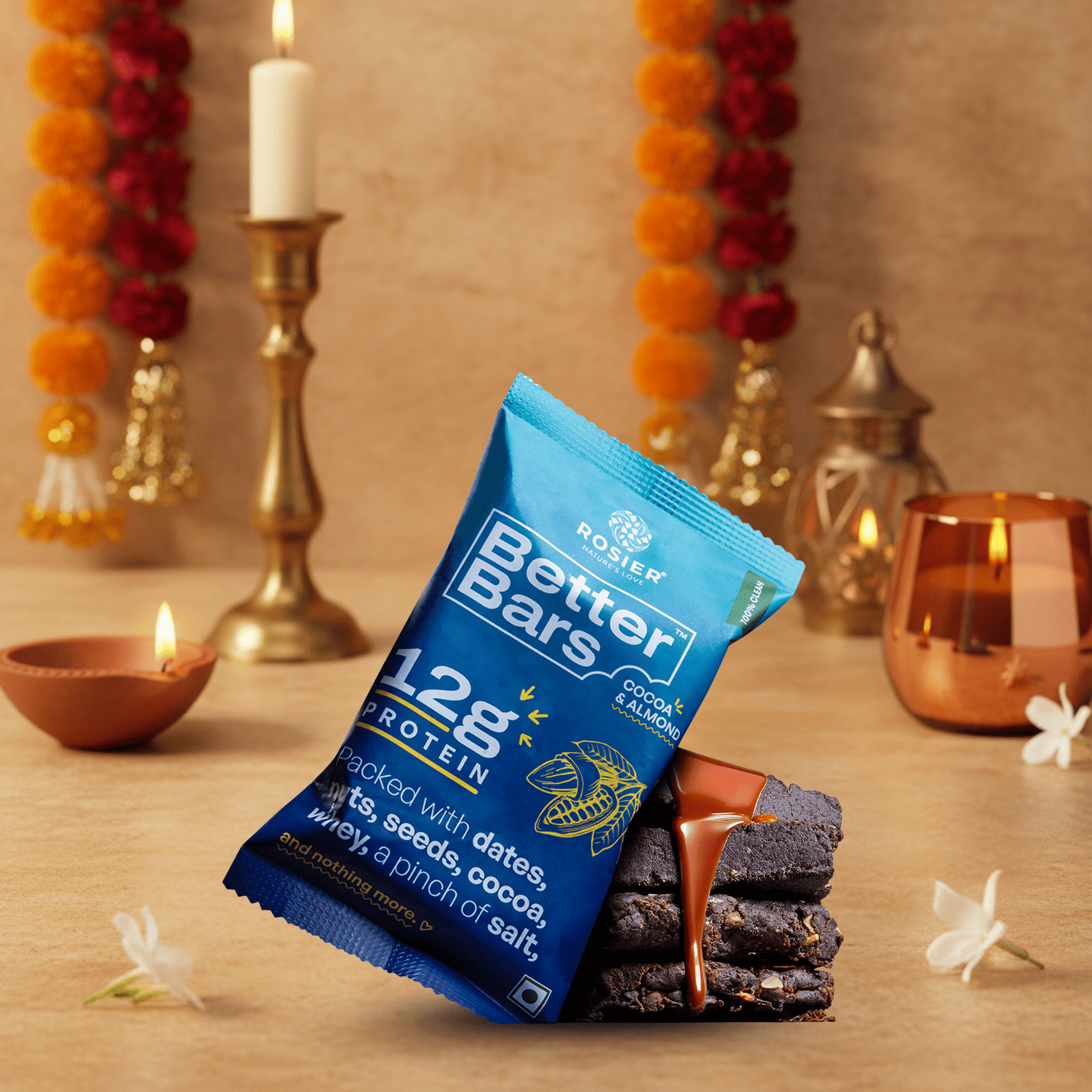 Rosier Foods Better Bars Cocoa & Almond