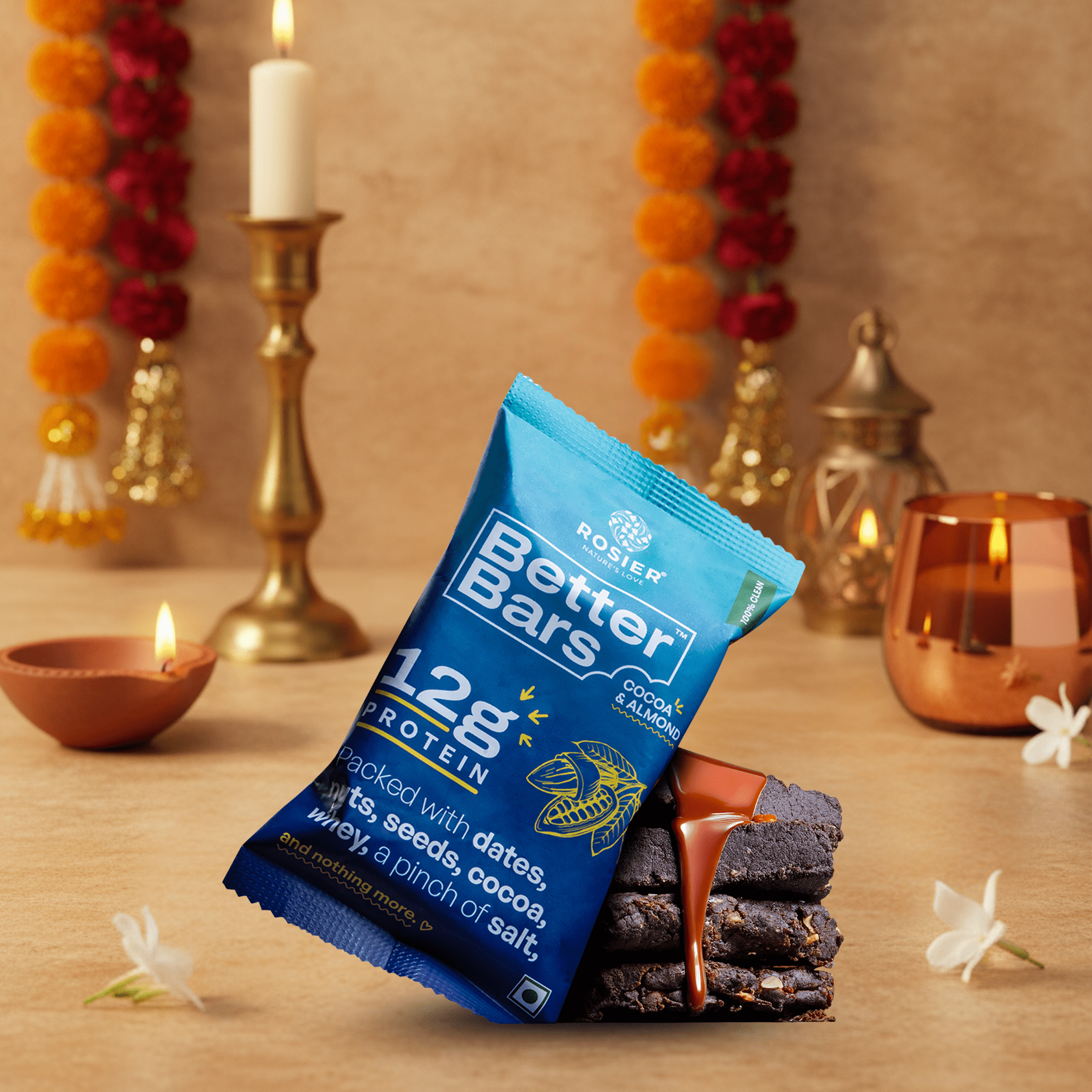 Rosier Foods Better Bars Cocoa & Almond