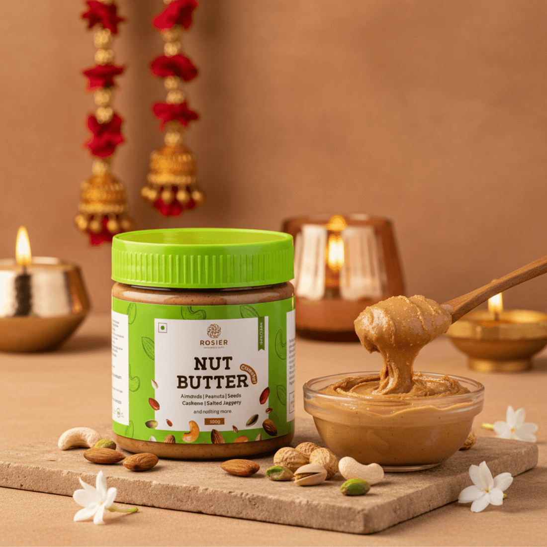 Rosier Foods Nut Butter Crunchy 300g