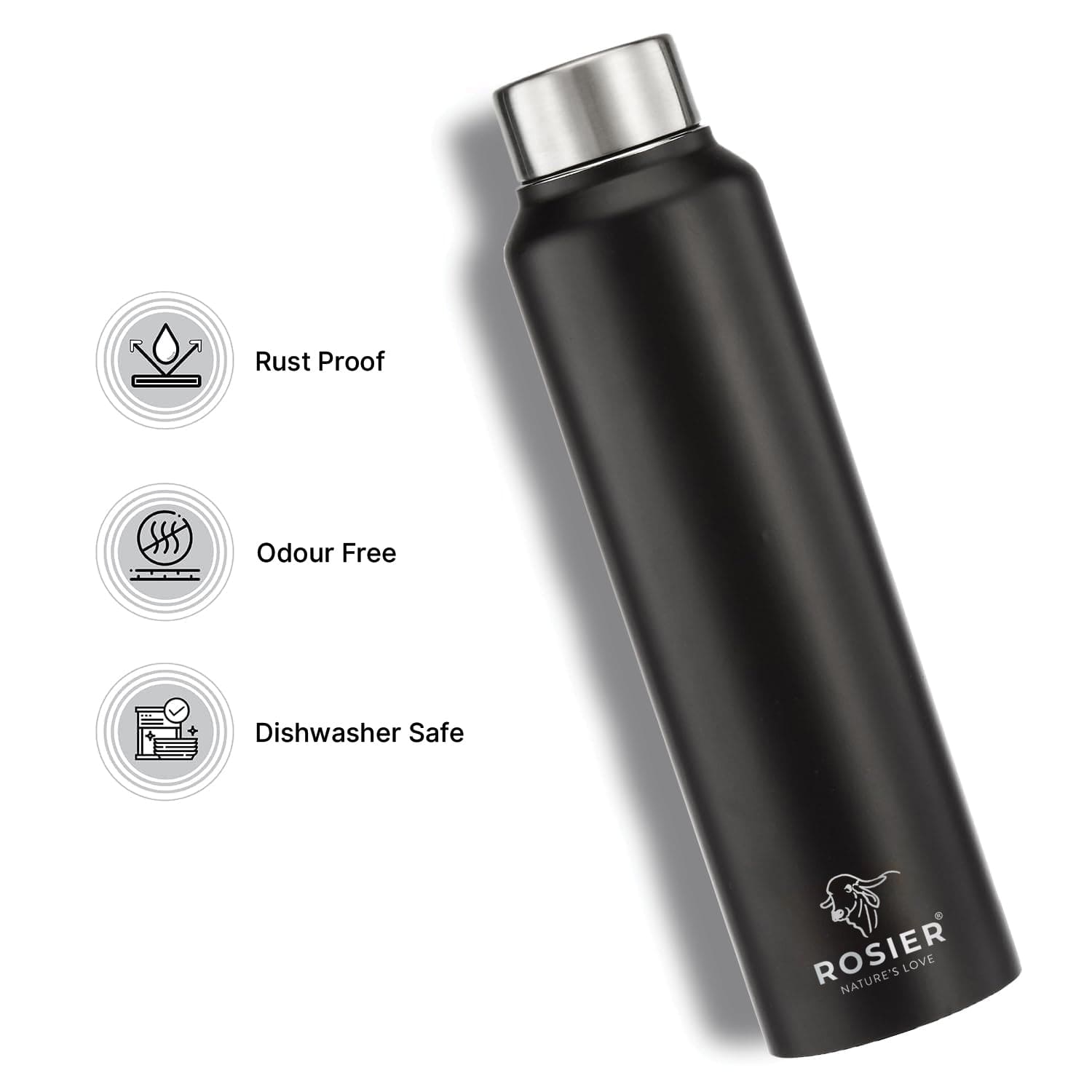 Rosier Foods Premium Stainless Steel Bottle