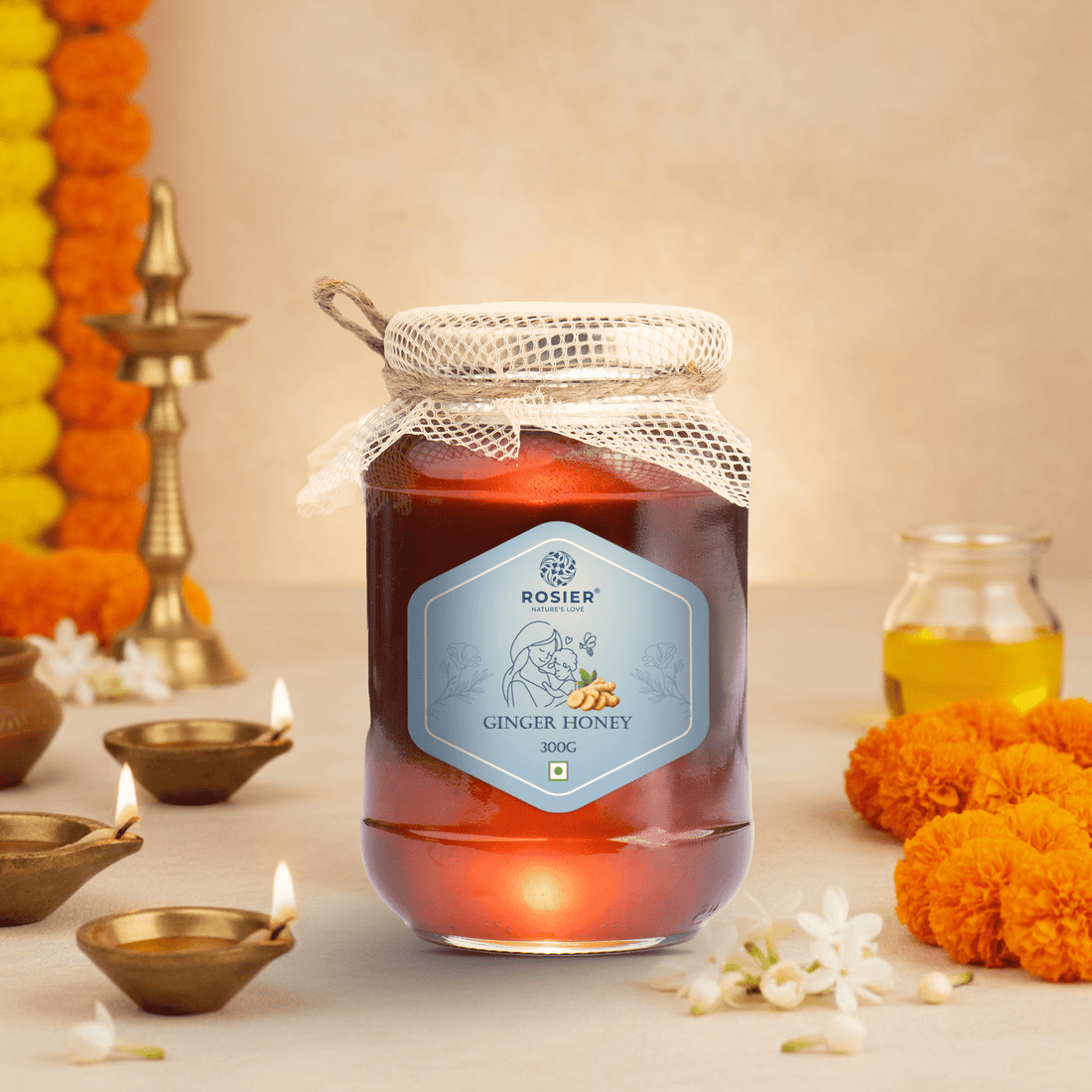 Rosier Foods Ginger Honey - 300g 300g