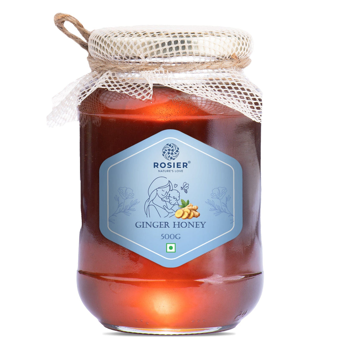 Rosier Foods Ginger Honey - 500g 500g