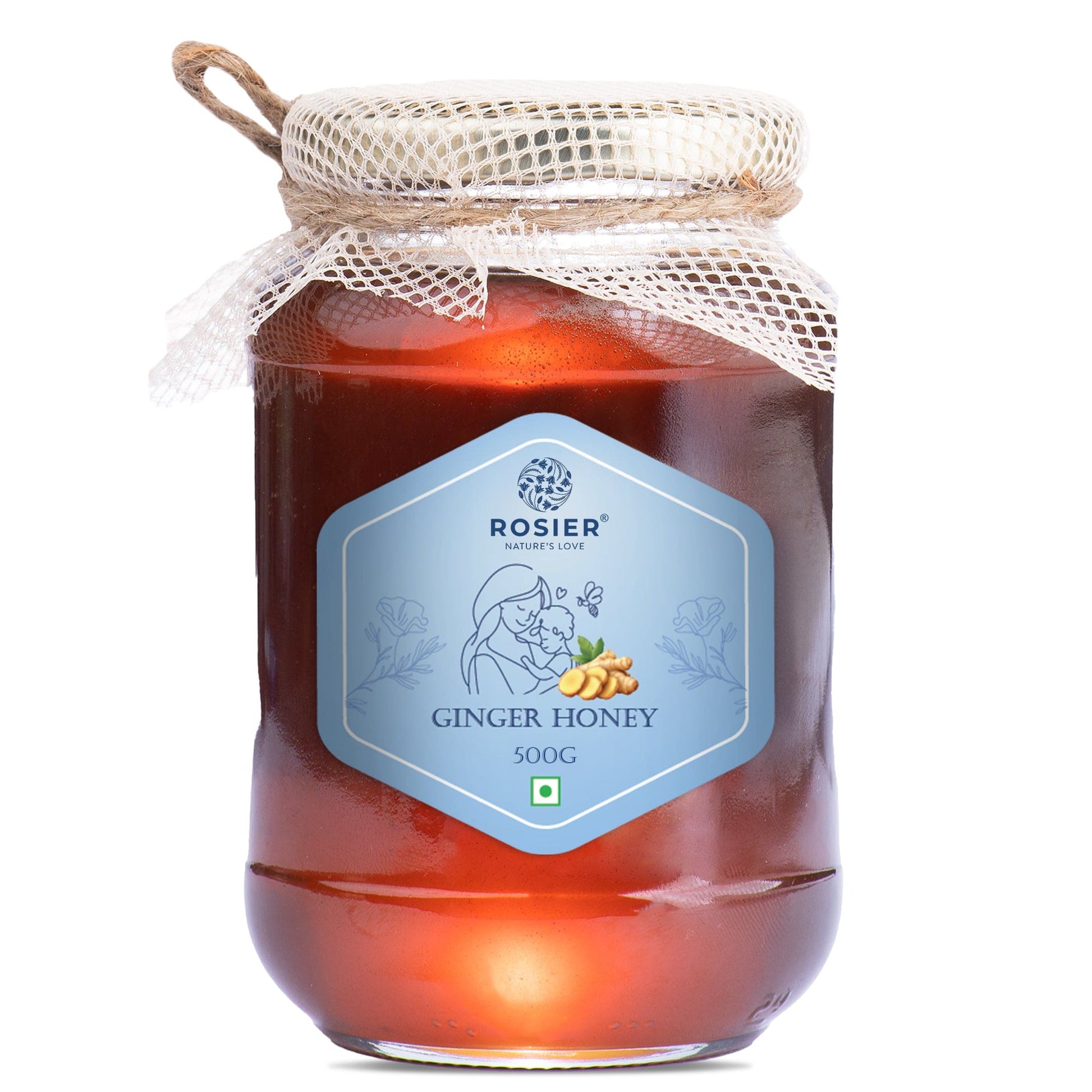 Rosier Foods Ginger Honey - 500g 500g