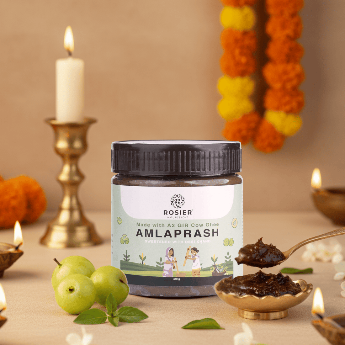 Rosier Foods Amlaprash (Chyawanprash) 350g