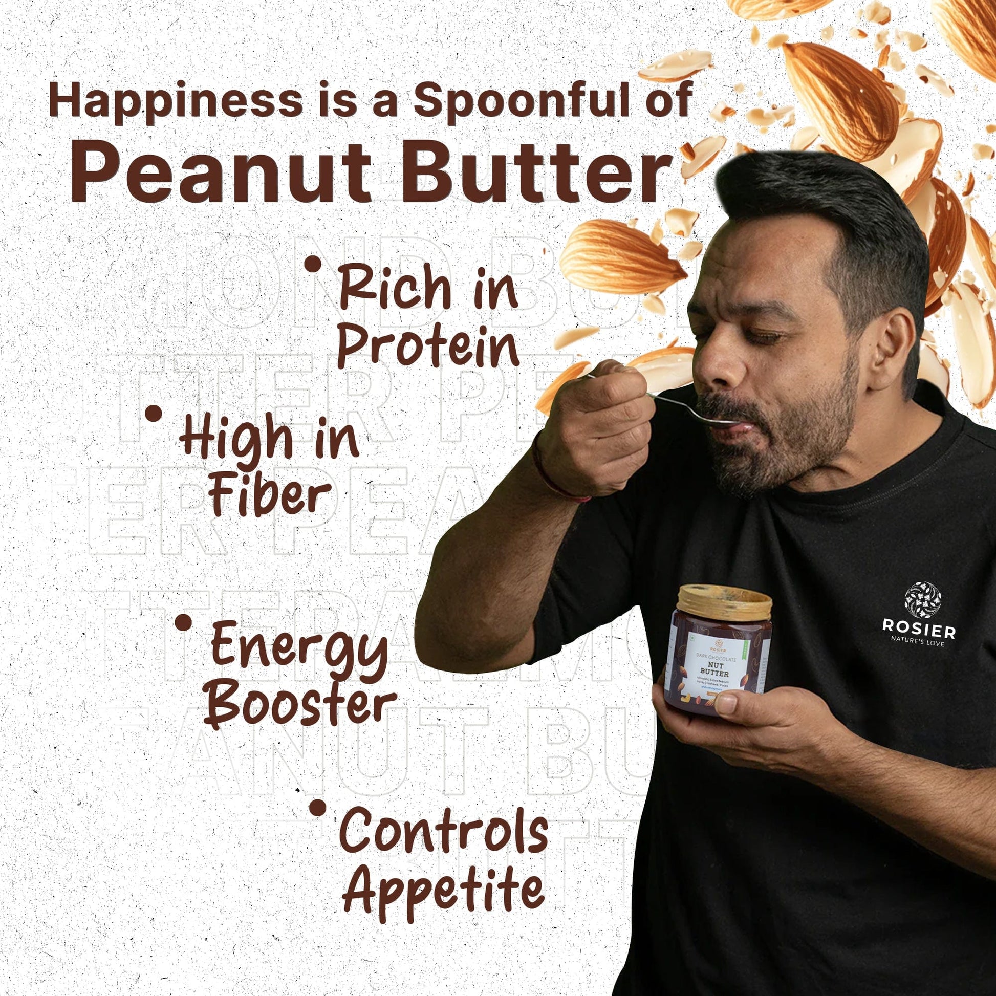Rosier Foods Nut Butter Dark Chocolate 300g