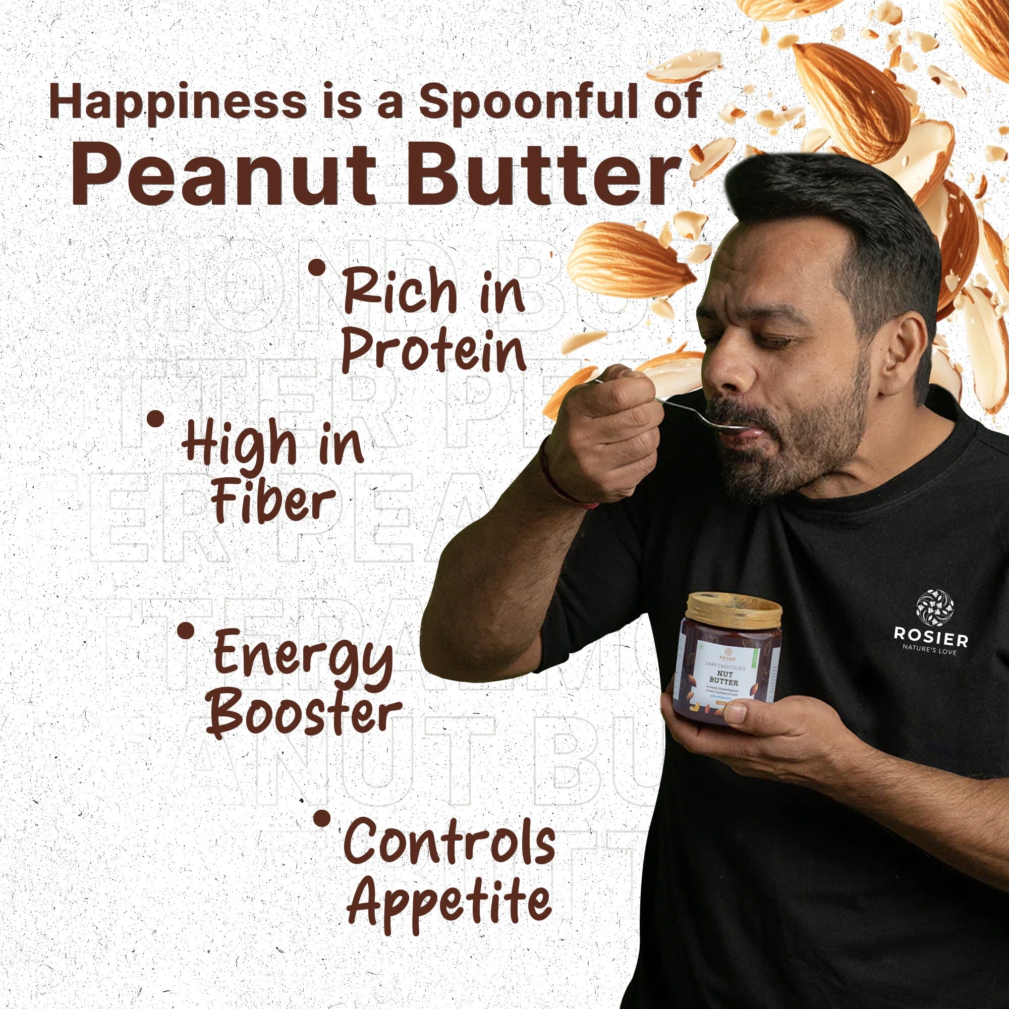 Rosier Foods Nut Butter Dark Chocolate 300g