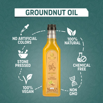 Rosier Foods Stone Pressed Groundnut Oil