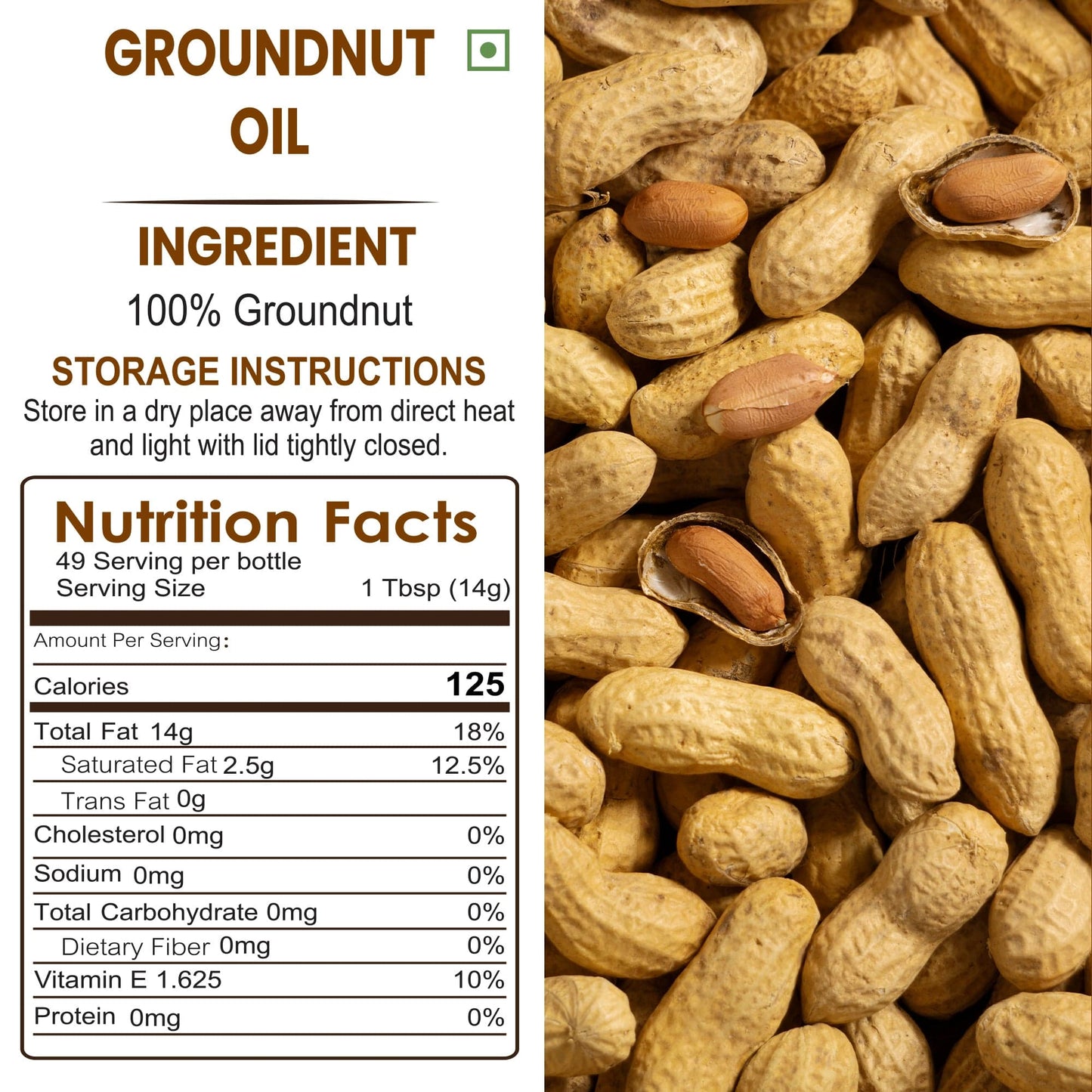 Rosier Foods Stone Pressed Groundnut Oil