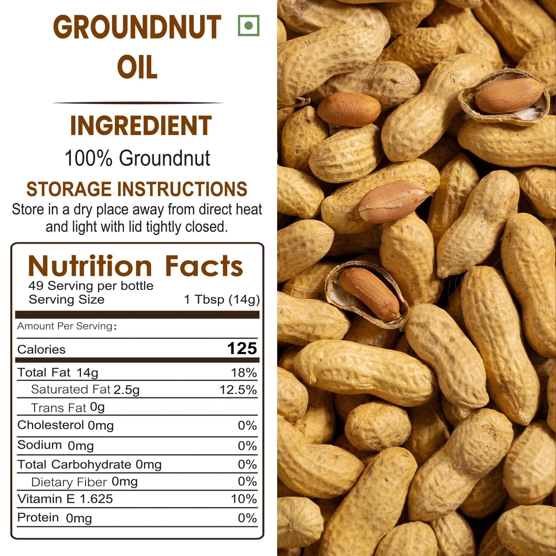 Rosier Foods Stone Pressed Groundnut Oil