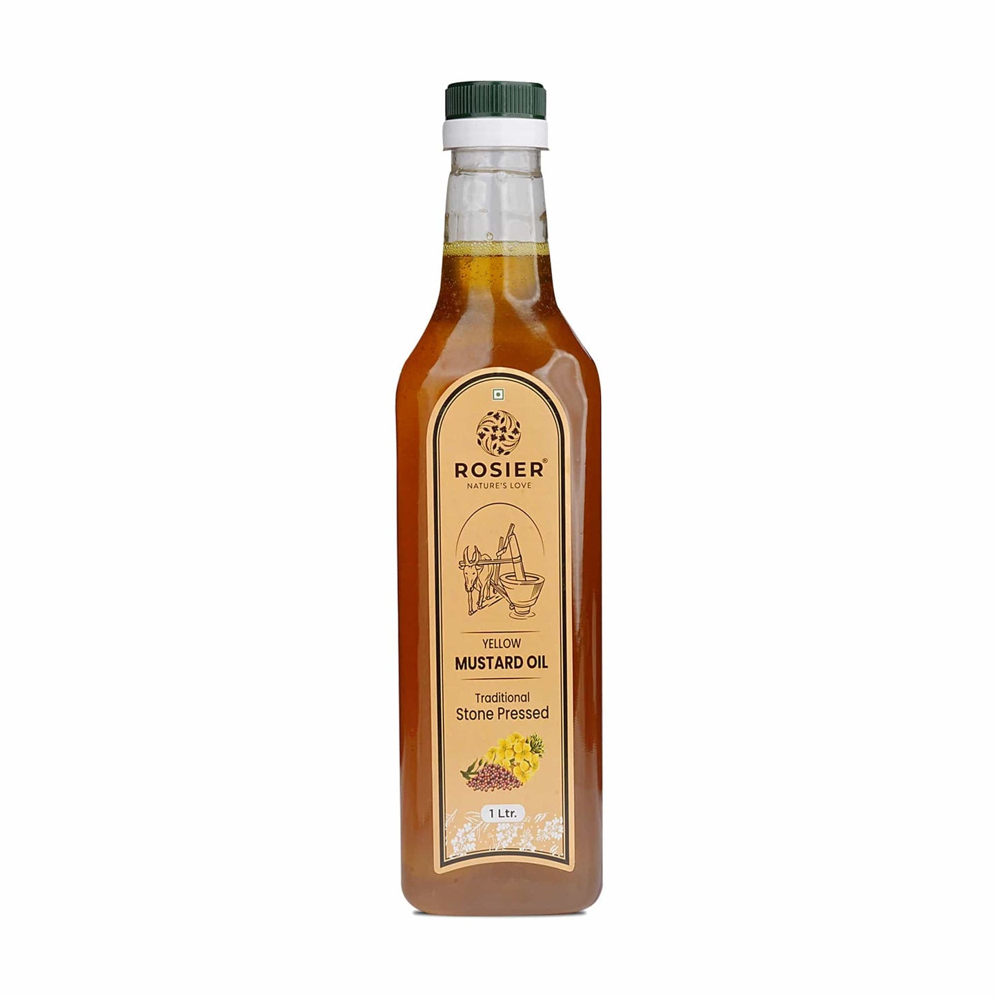 Rosier Foods A2 Cow Ghee 500 ml + Yellow Mustard Oil 1 L 500ml + 1 L