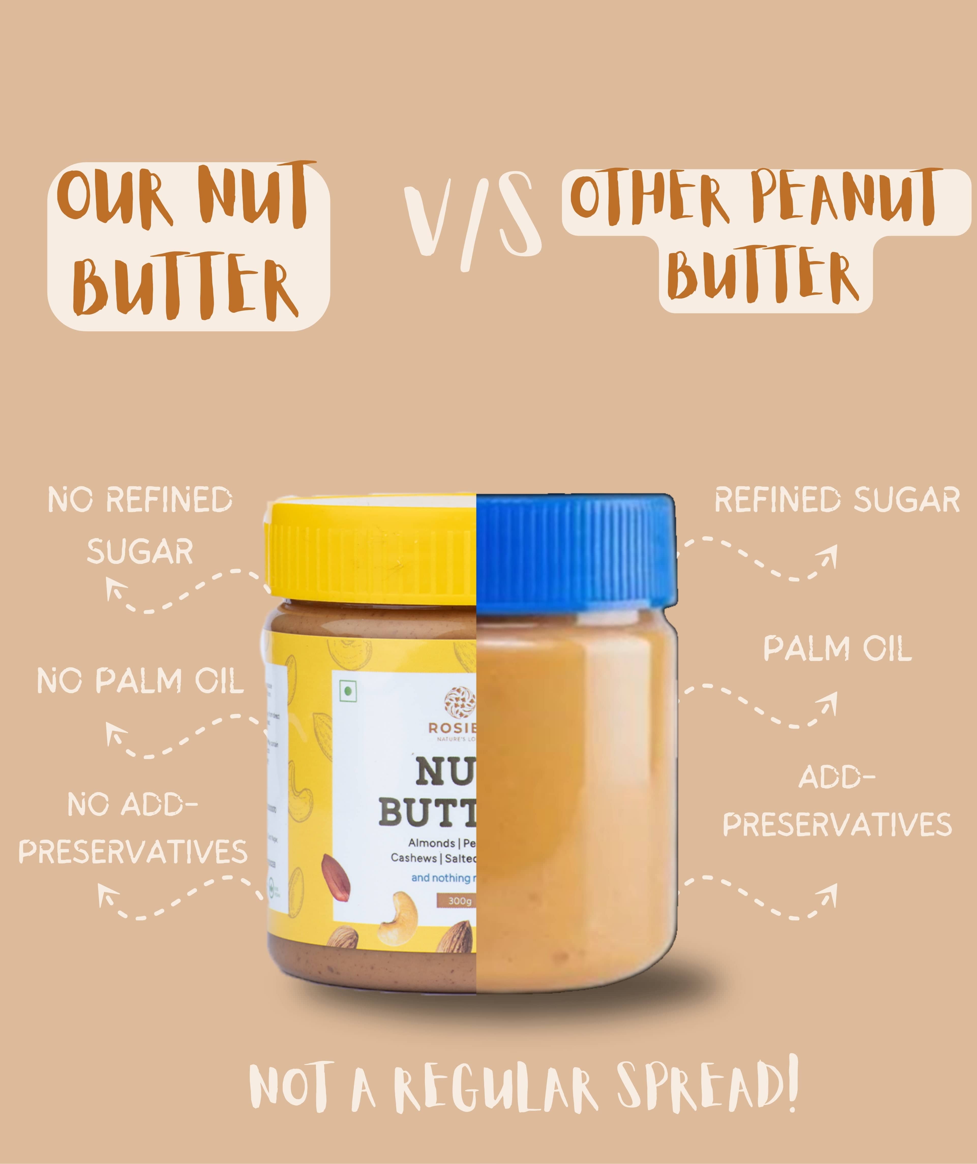 Rosier Foods Nut Butter 300g