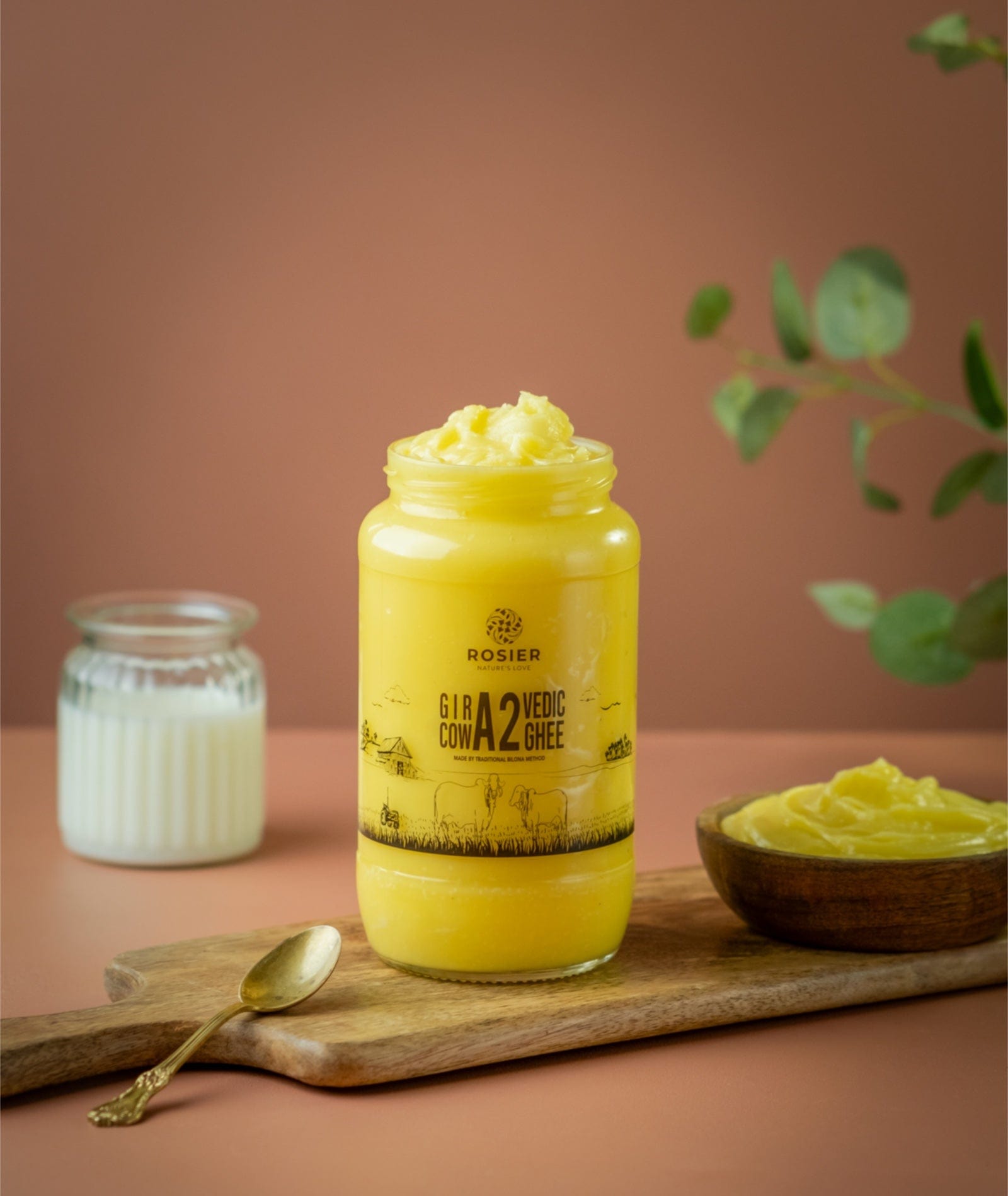 Rosier Foods Gir Cow A2 ghee - Made From Curd