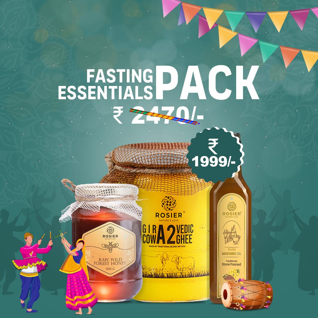 Rosier Foods Fasting Essentials Pack 500ml + 500gms+1L