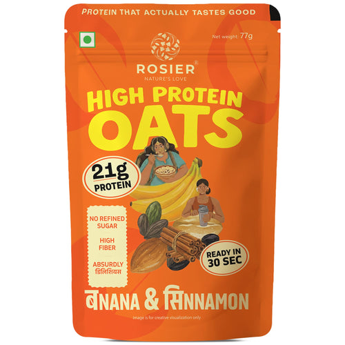 High Protein Oats - Banana Cinnamon