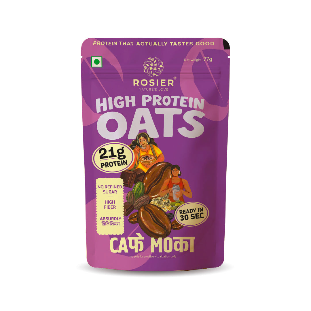 High Protein Oats - Cafe Mocha Pack of 1 X 6