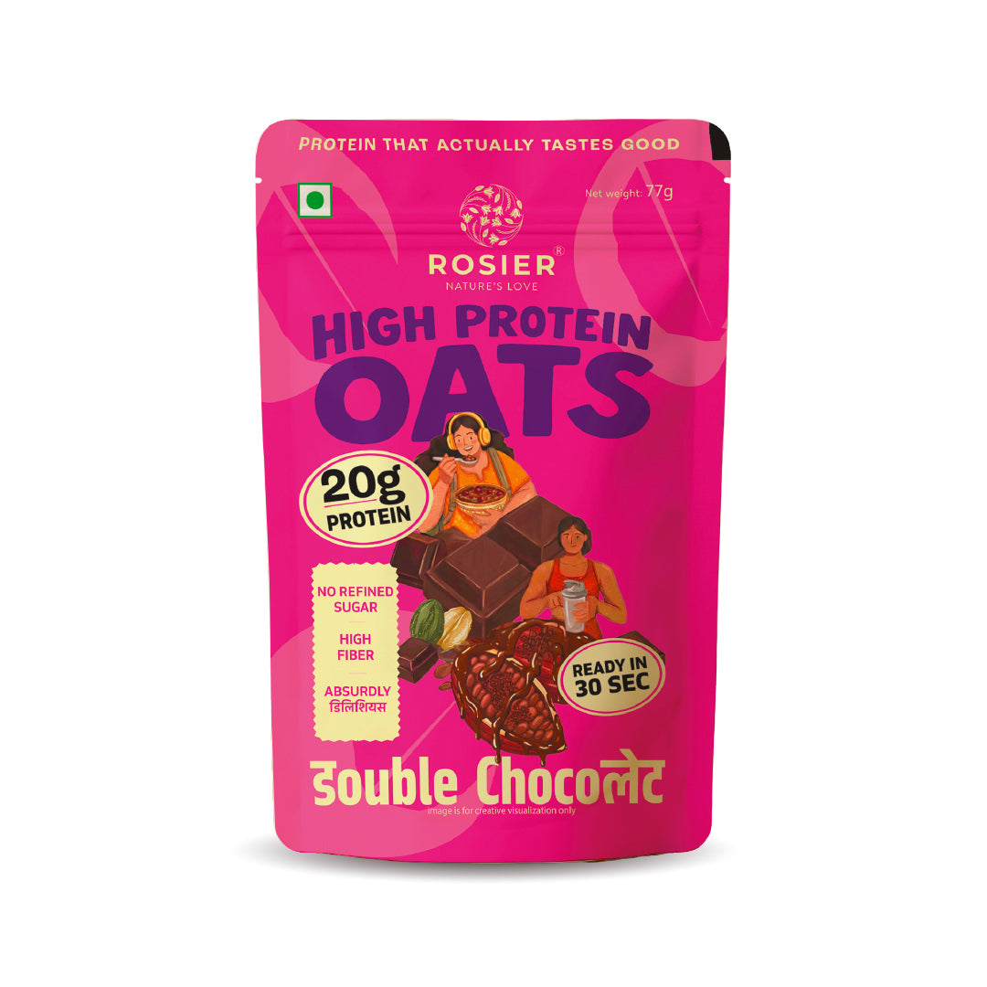 High Protein Oats - Double Chocolate Pack of 1 X 6