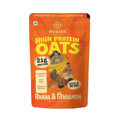 High Protein Oats - Banana Cinnamon