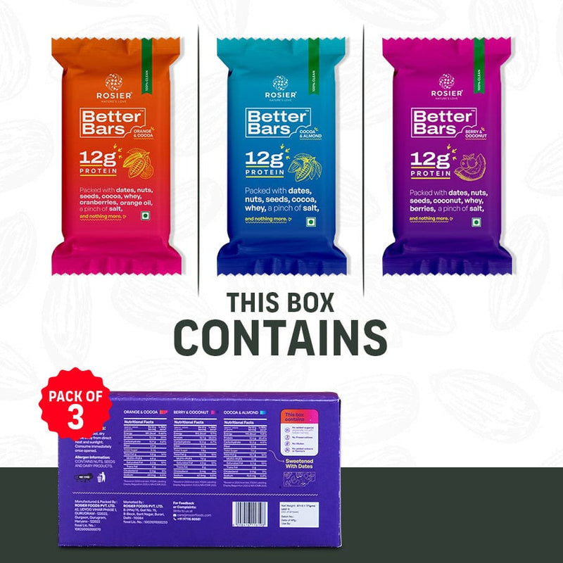 Better Bars - Pack of 3