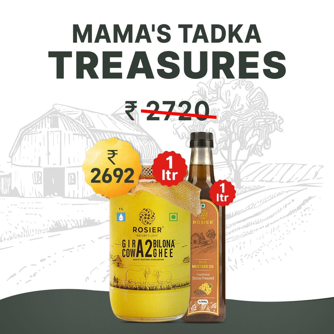 Mama’s Tadka Treasures 1 Ltr + 1 Ltr