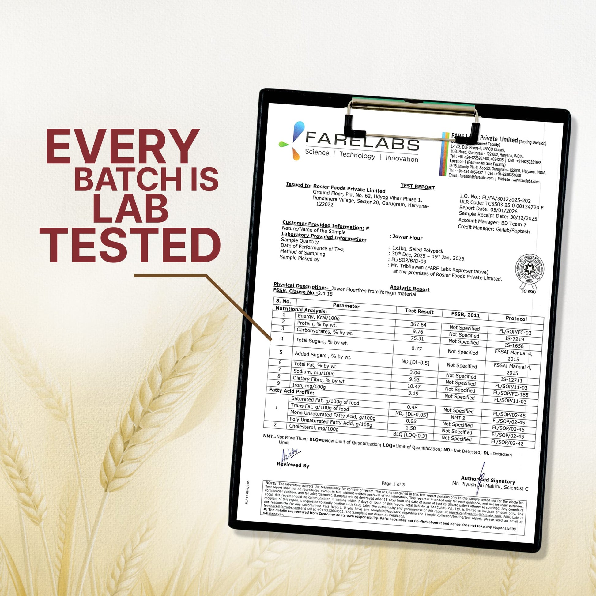 Jowar Atta (1Kg) 1 Kg