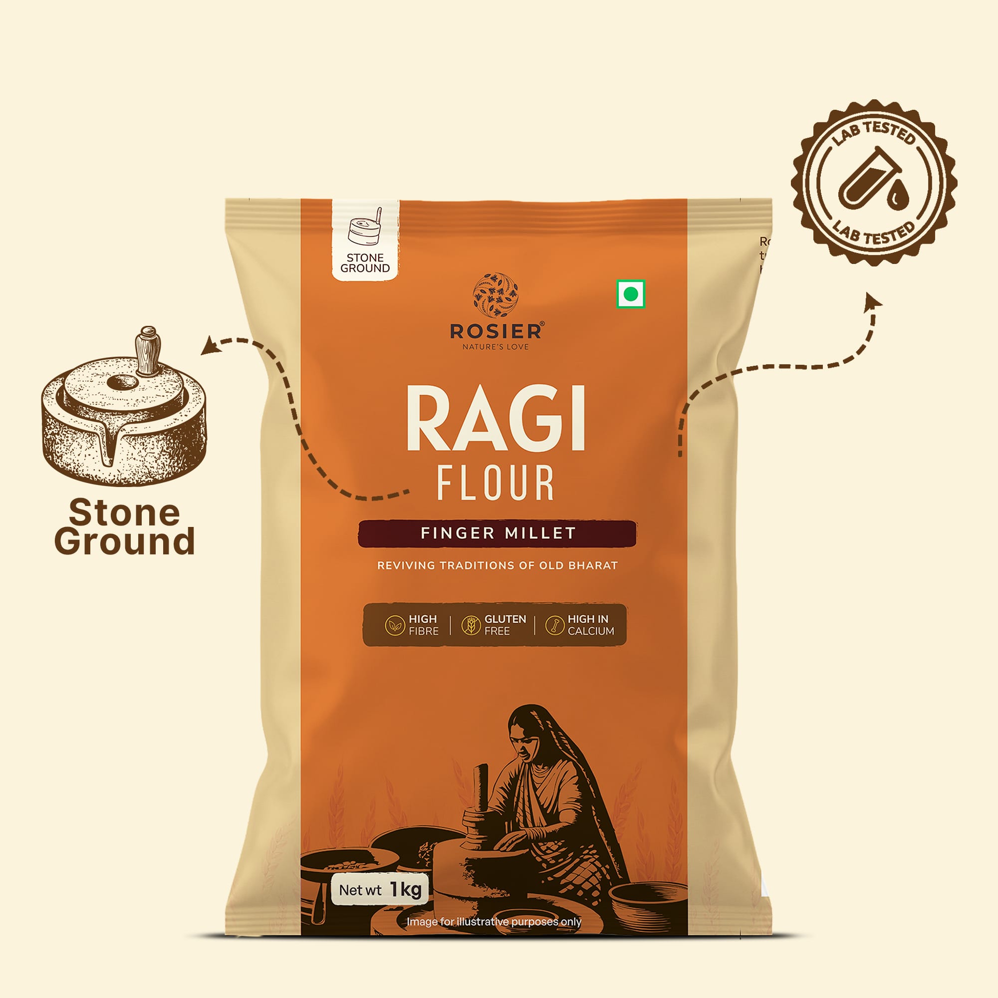 Ragi Atta (1Kg) 1 Kg