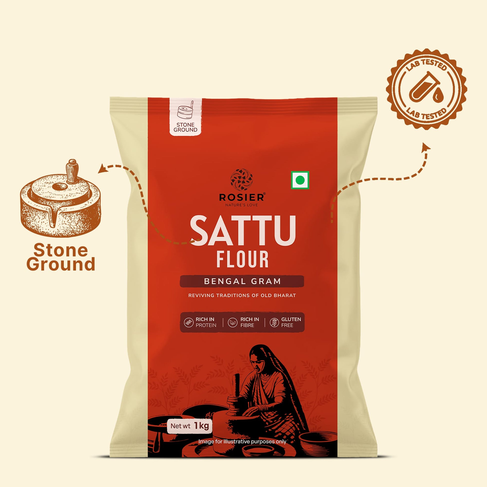 Sattu Atta (1Kg) 1 Kg