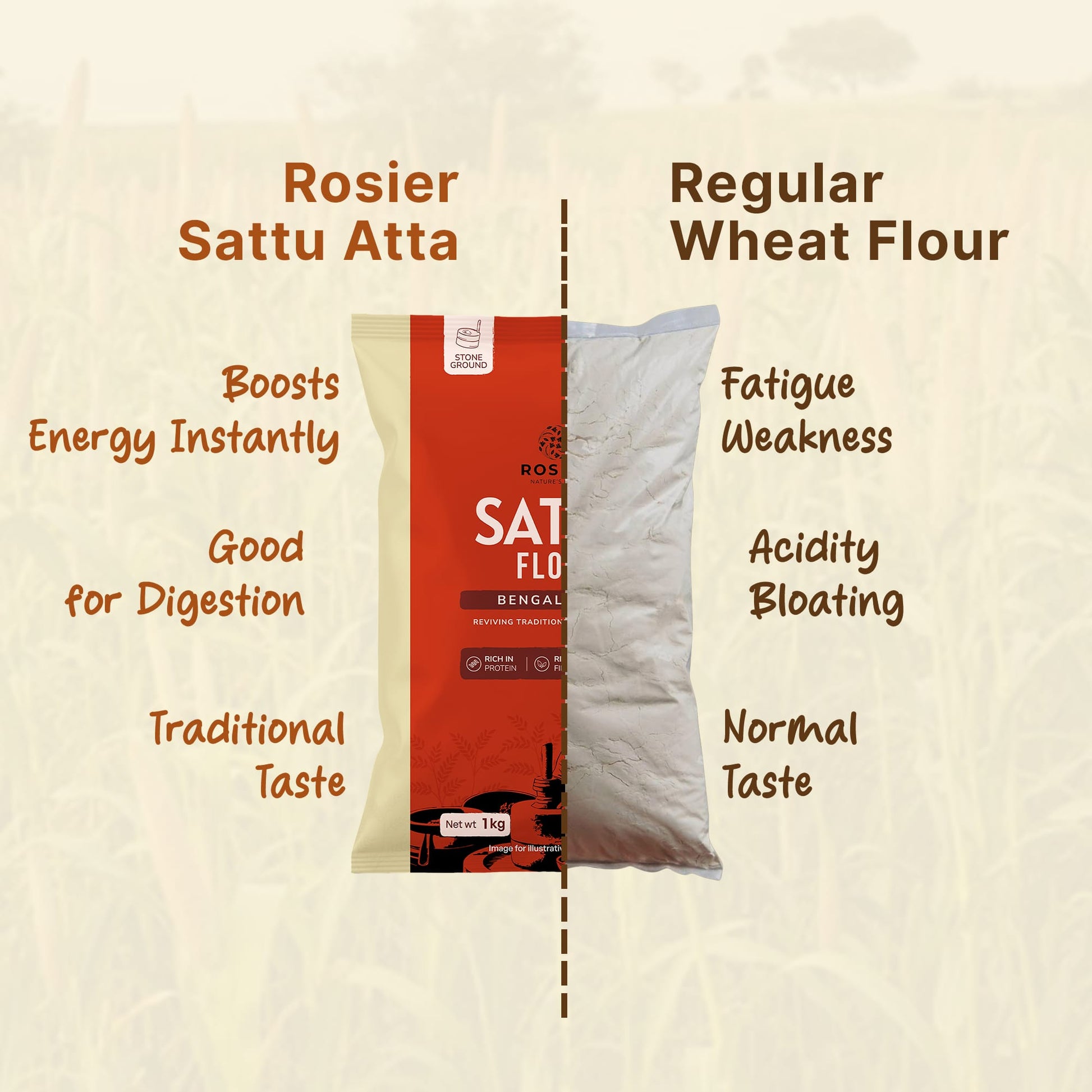 Sattu Atta (1Kg) 1 Kg