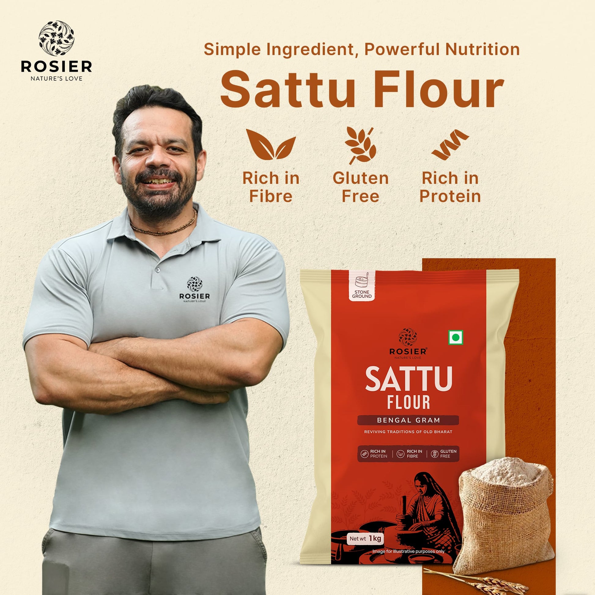 Sattu Atta (1Kg) 1 Kg