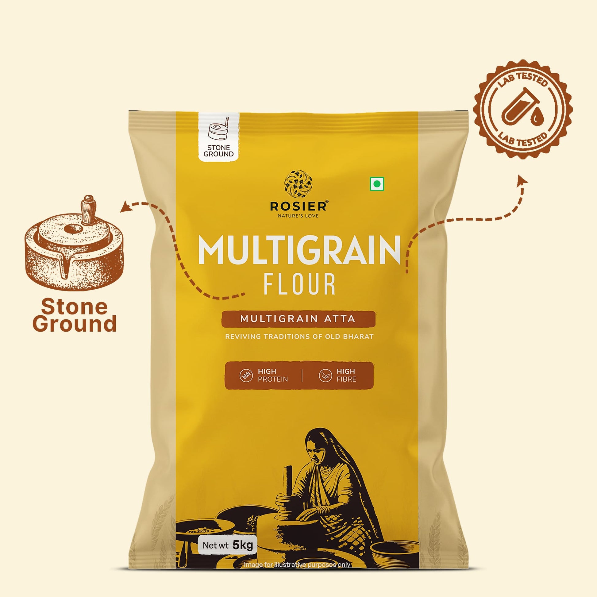 Multigrain Atta (5Kg) 5 Kg