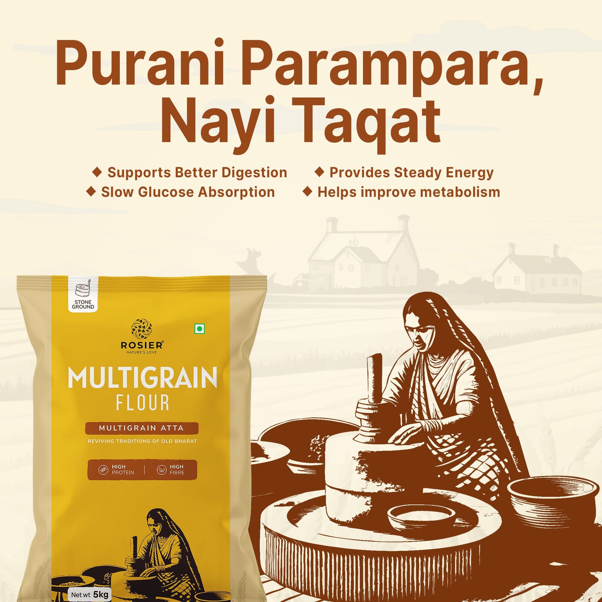 Multigrain Atta (5Kg) 5 Kg