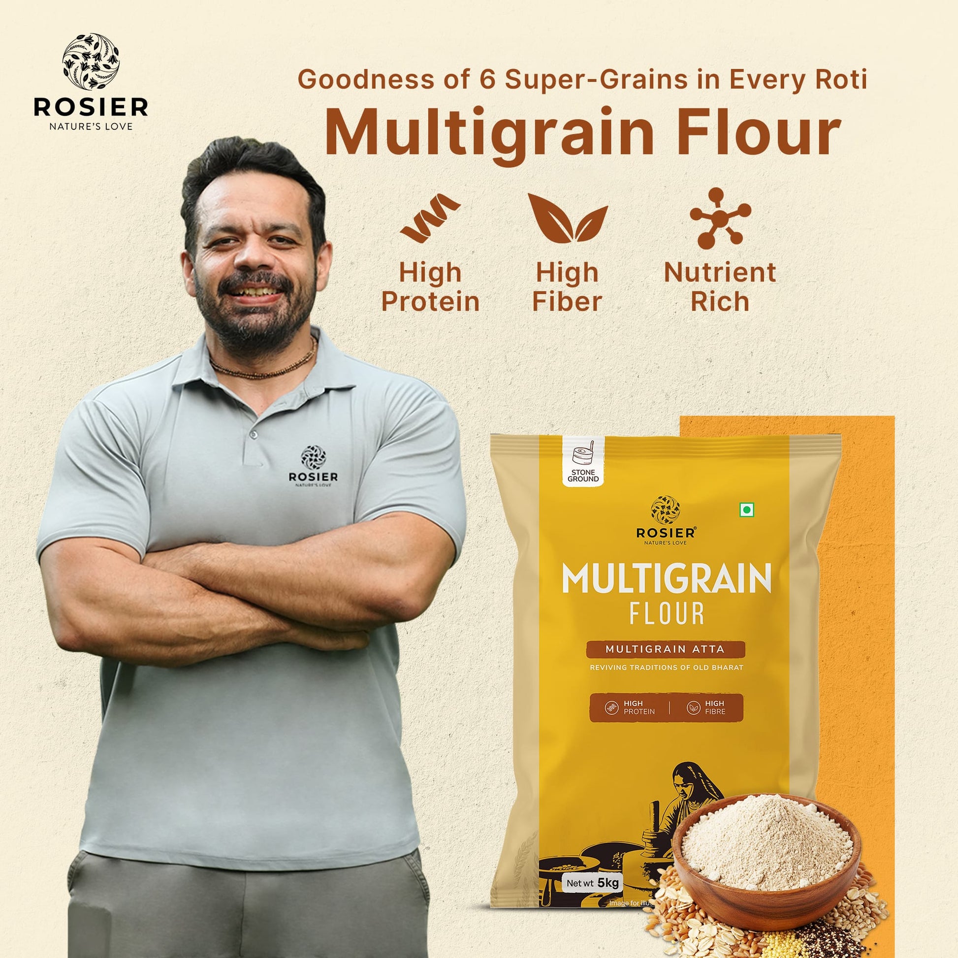 Multigrain Atta (5Kg) 5 Kg