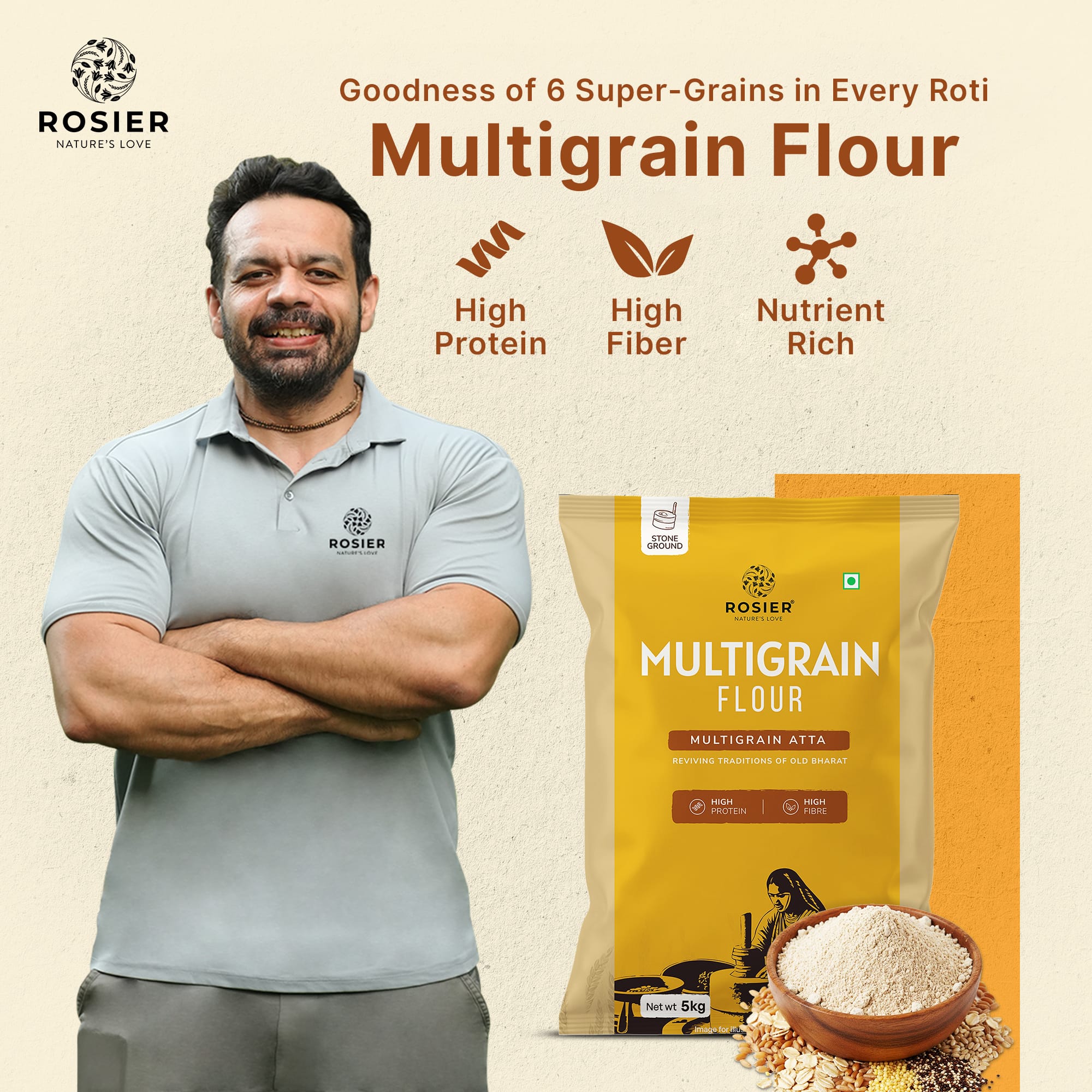 Multigrain Atta (5Kg) 5 Kg