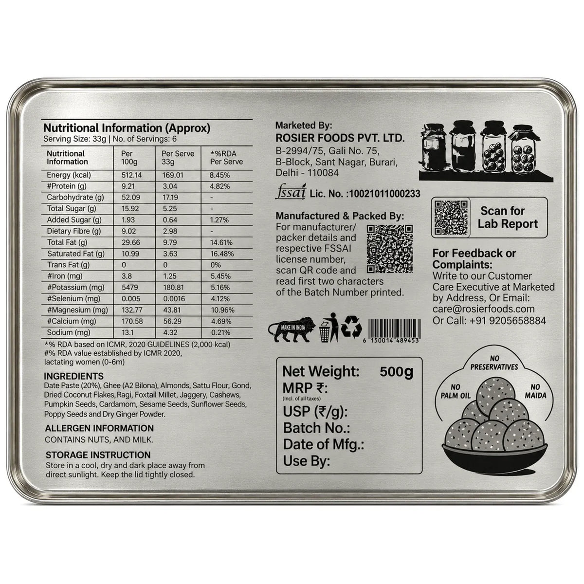 Gond Laddoo