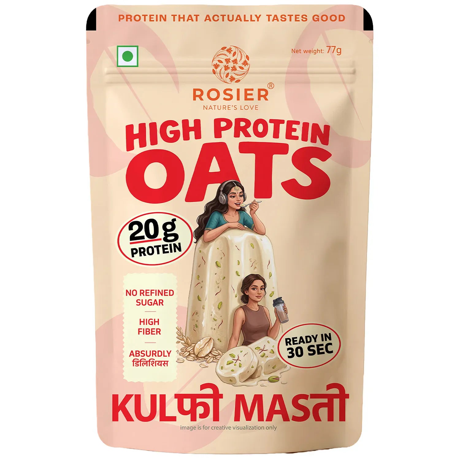 High Protein Oats - Kulfi Masti Pack of 1 X 6