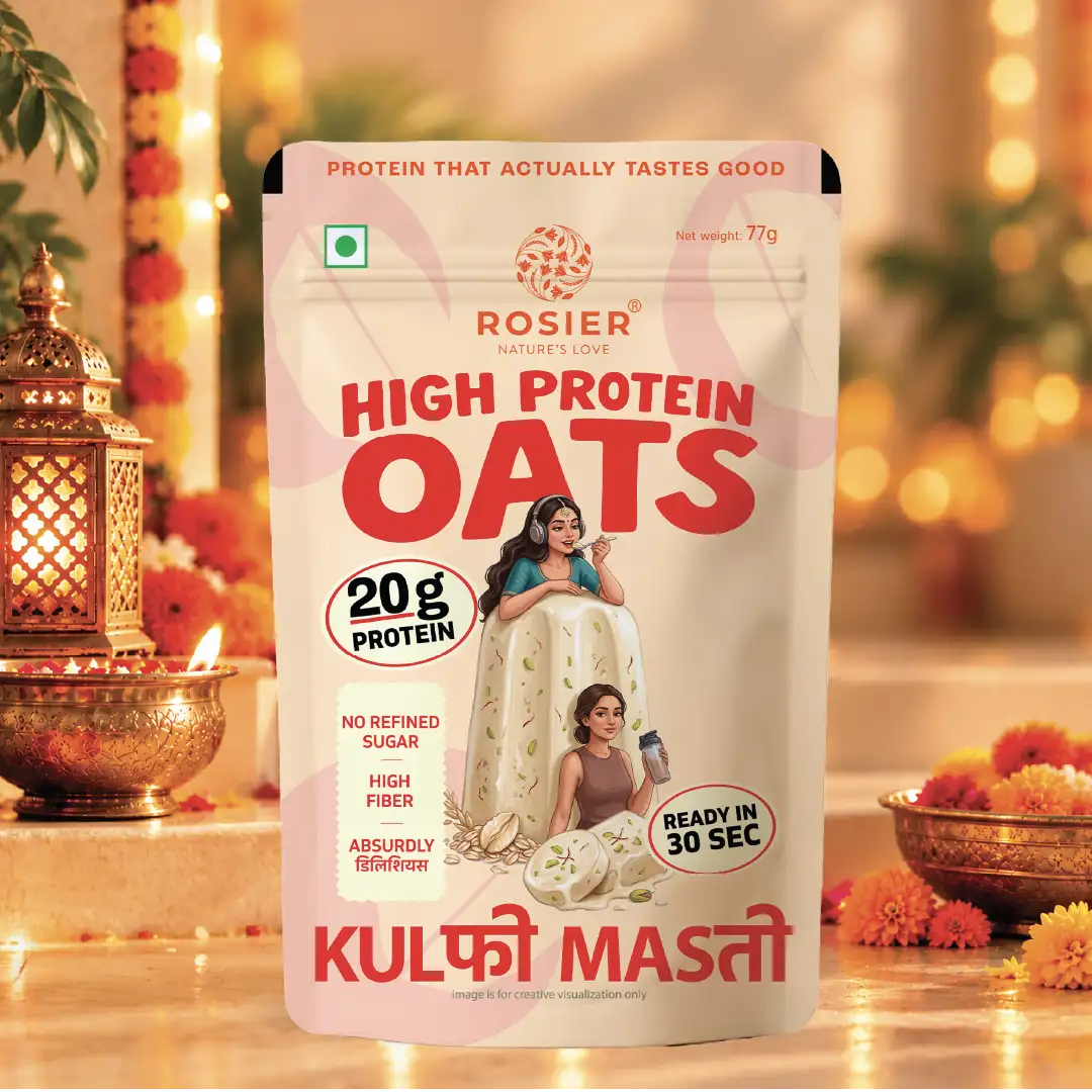 Kulfi Masti Protein Oats Online | Rosier Foods Pack of 1 X 6