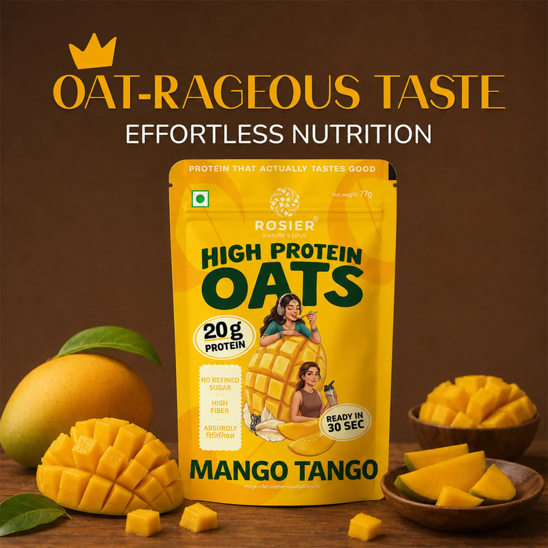 High Protein Oats - Mango Tango