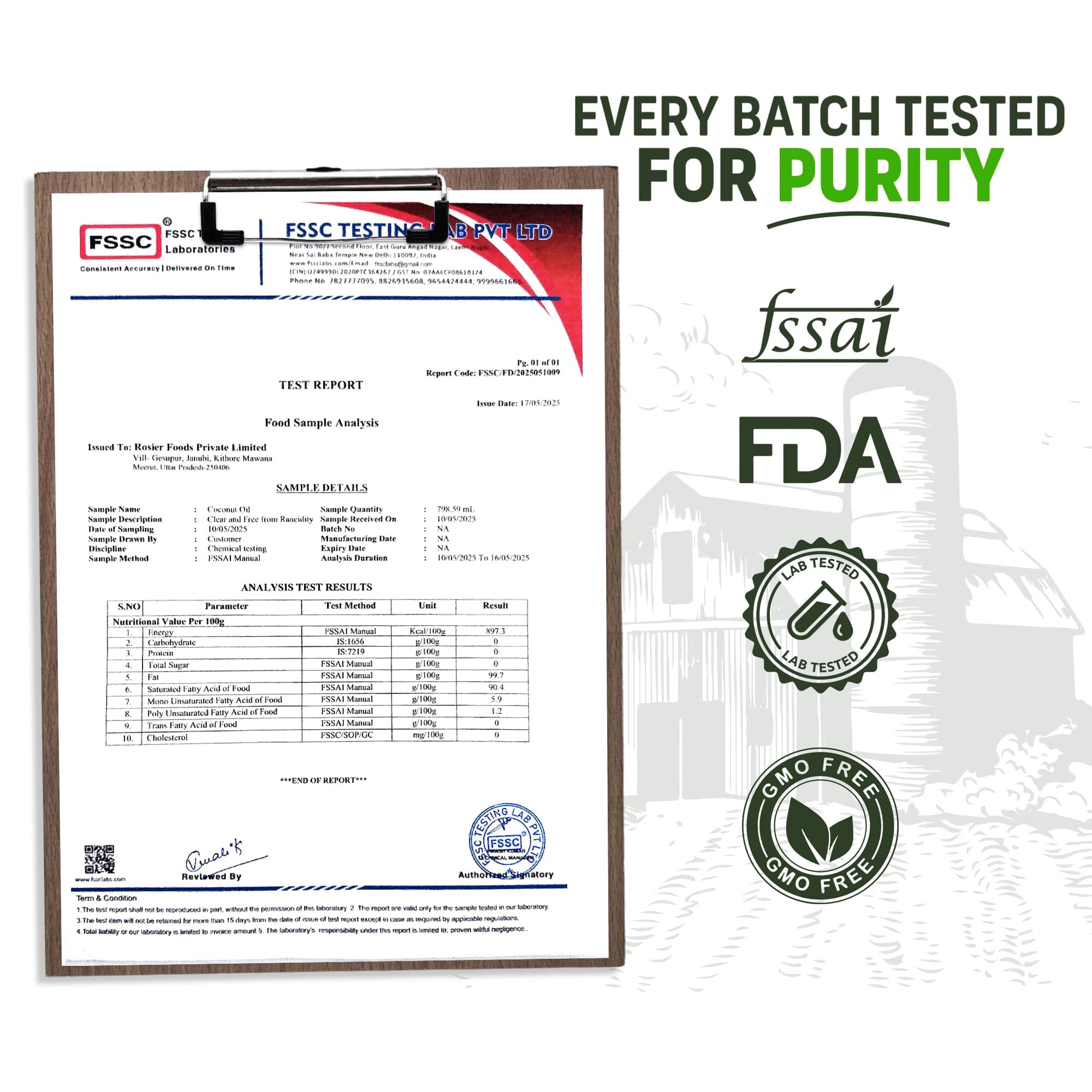 Stone Pressed Virgin Coconut Oil 1000 ML (PET BOTTLE)